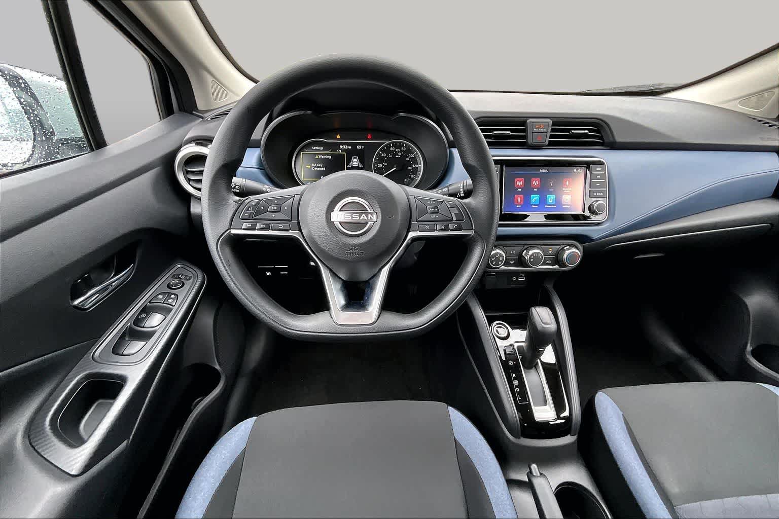 2025 Nissan Versa SV Brilliant Silver Metallic at Honda of Clear Lake