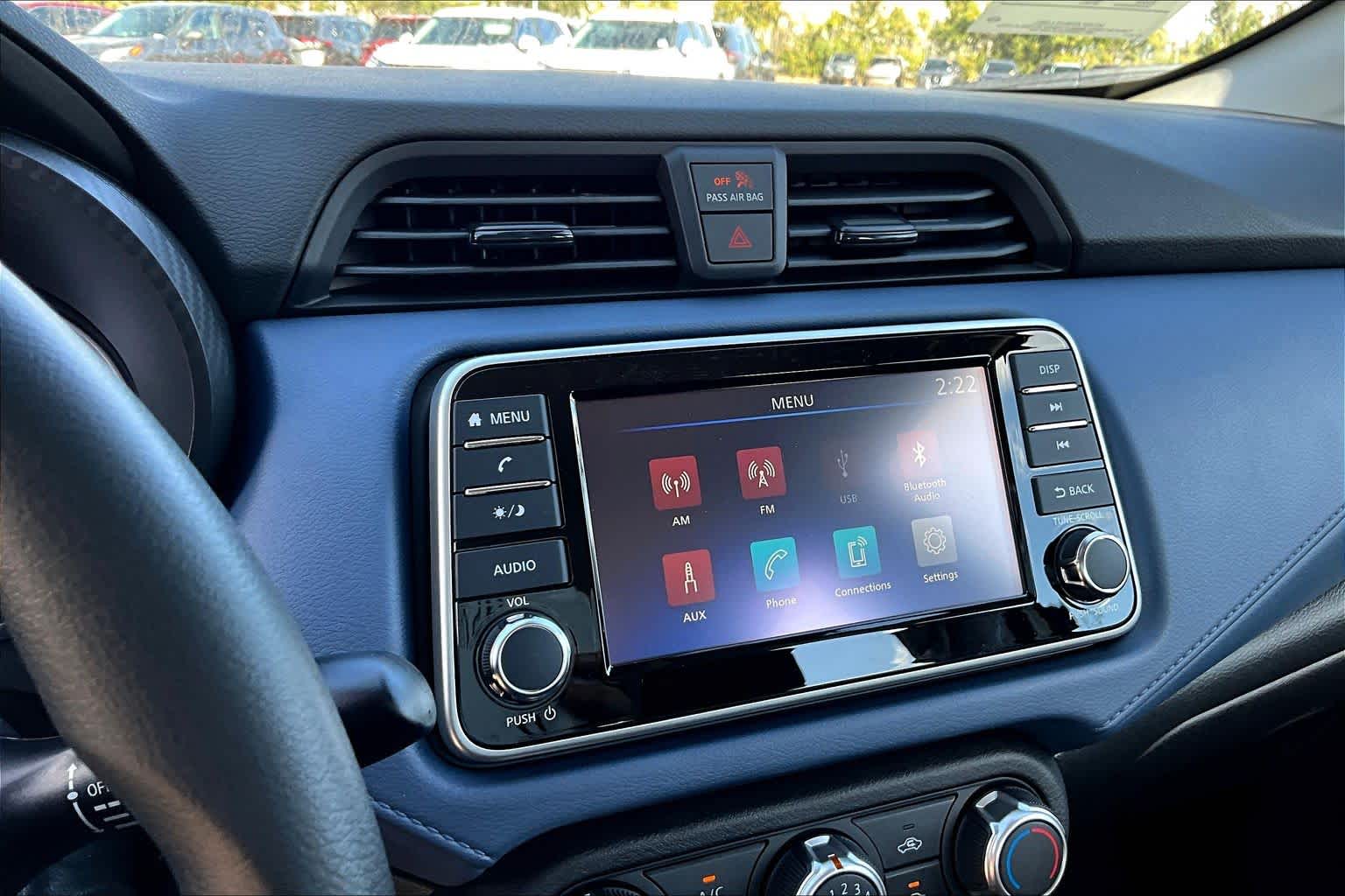 2025 Nissan Versa SV Aspen White Tricoat at Sterling McCall Nissan