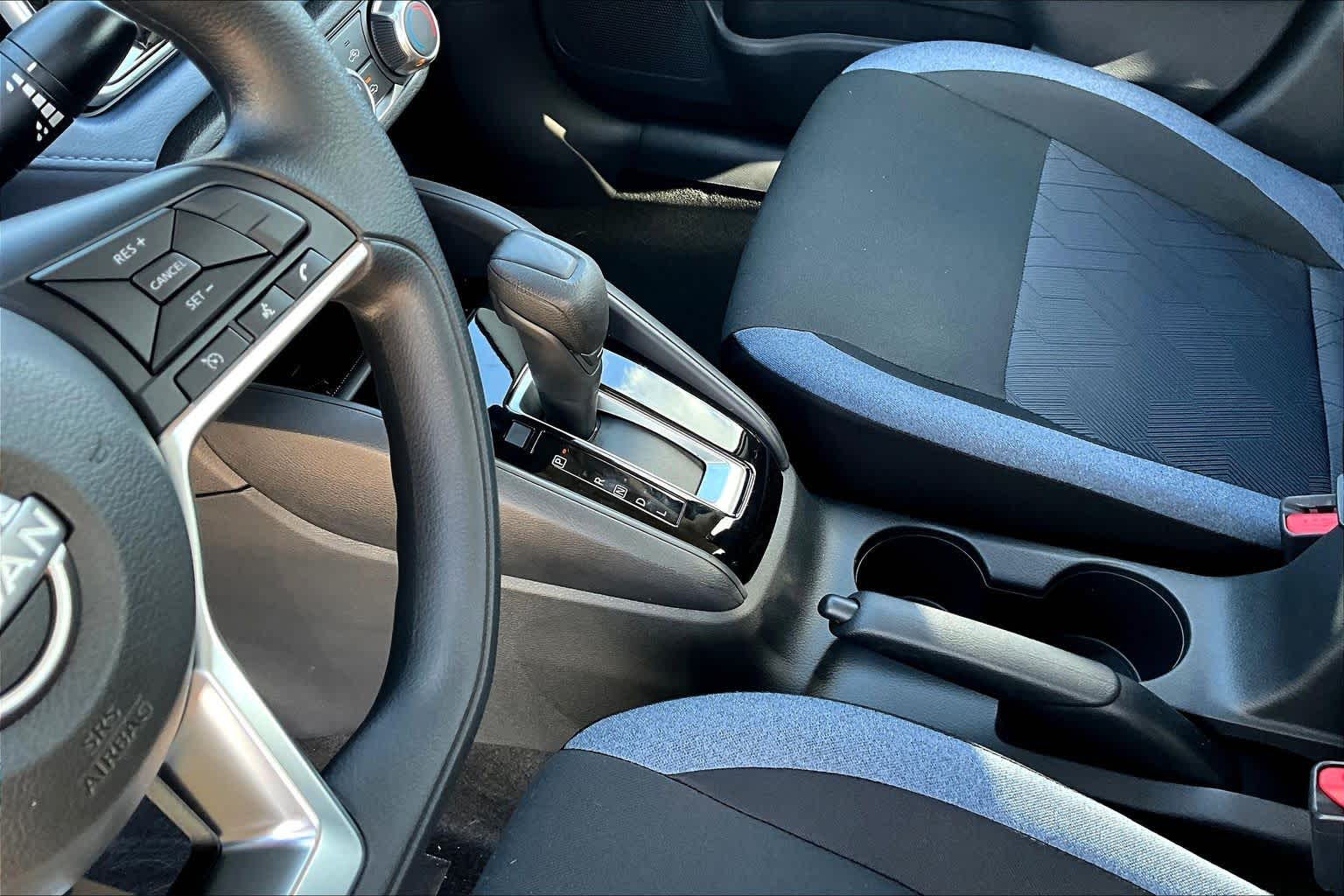 2025 Nissan Versa SV Aspen White Tricoat at Sterling McCall Nissan