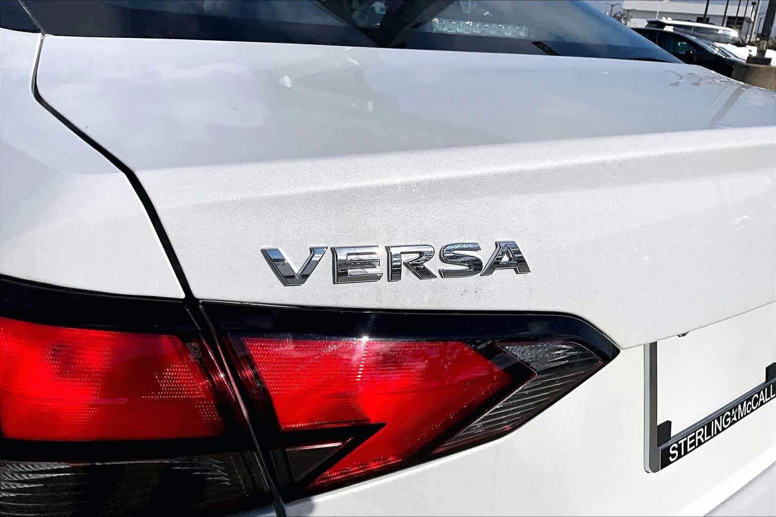 2025 Nissan Versa SV Aspen White Tricoat at Sterling McCall Nissan