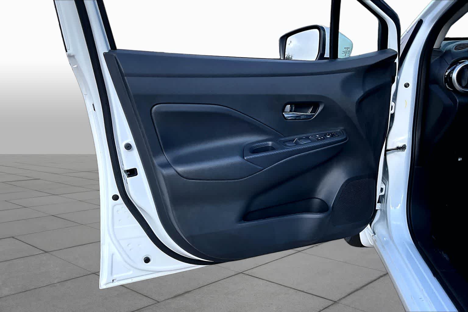 2025 Nissan Versa SV Aspen White Tricoat at Sterling McCall Nissan