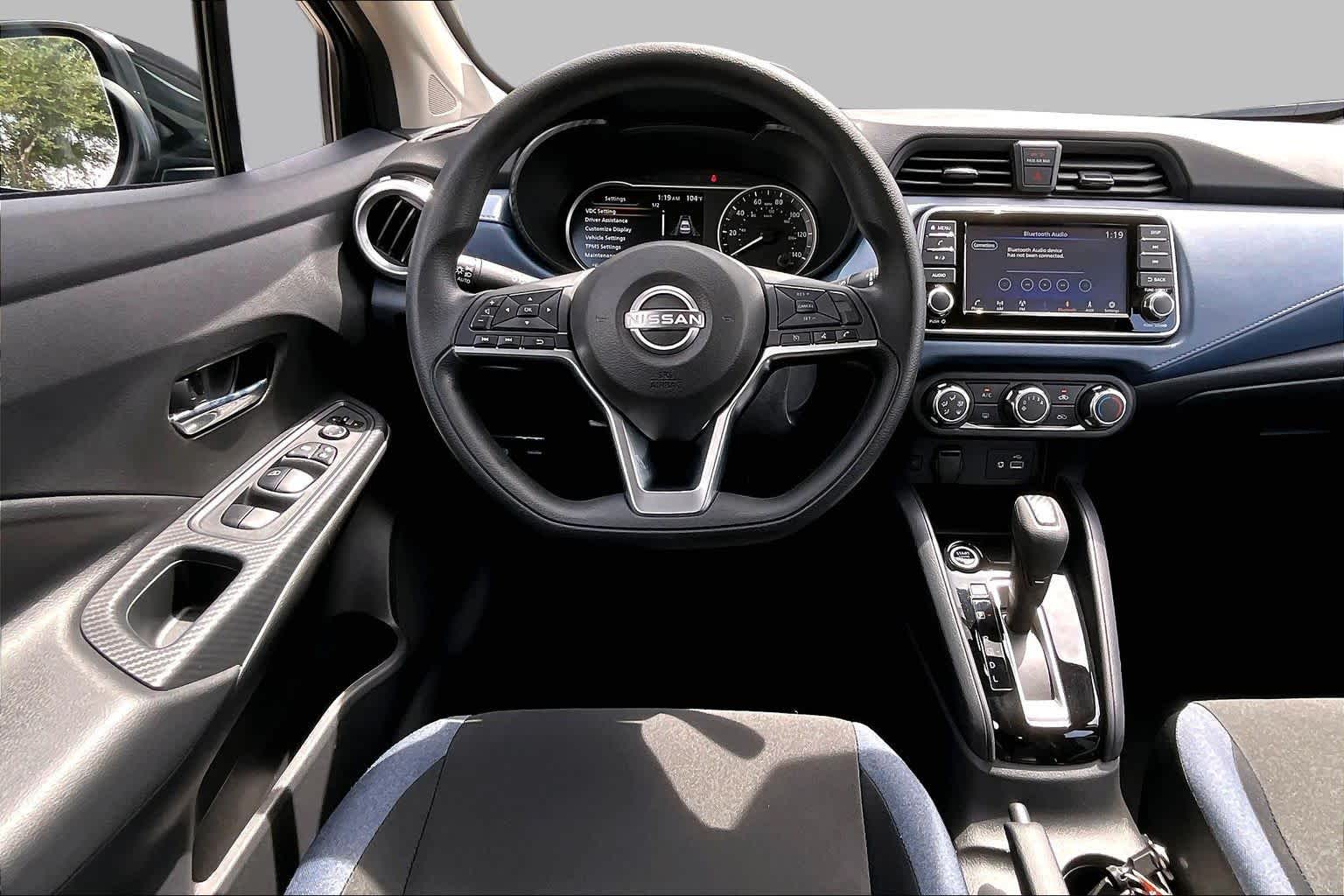 2025 Nissan Versa SV Super Black at Sterling McCall Nissan