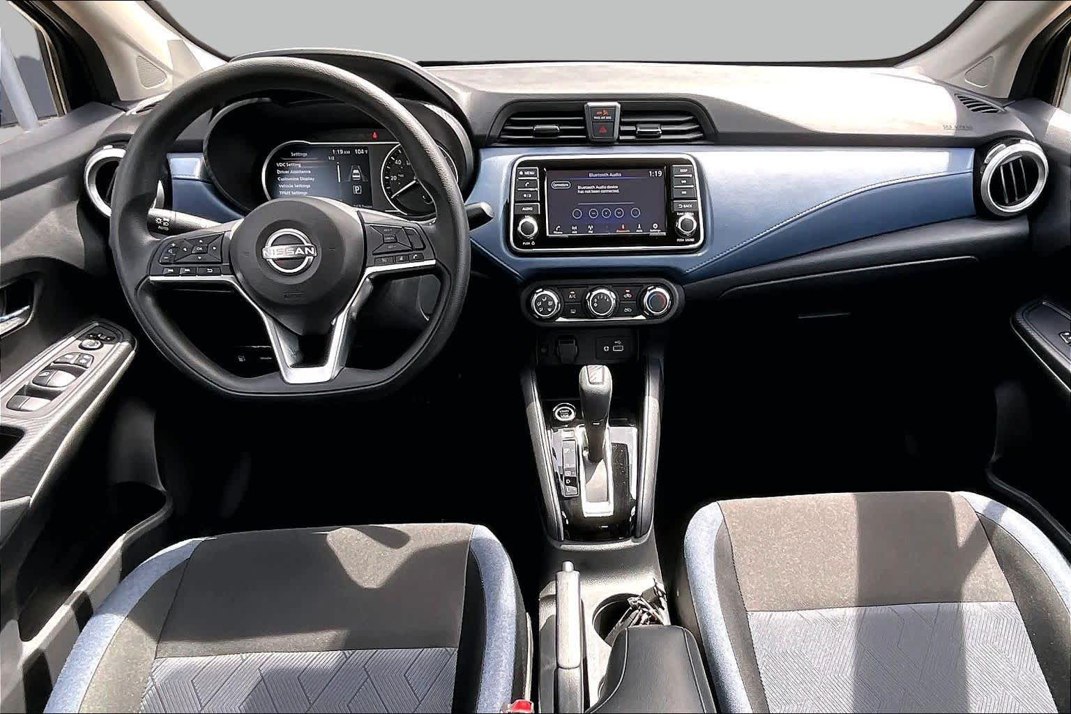 2025 Nissan Versa SV Super Black at Sterling McCall Nissan