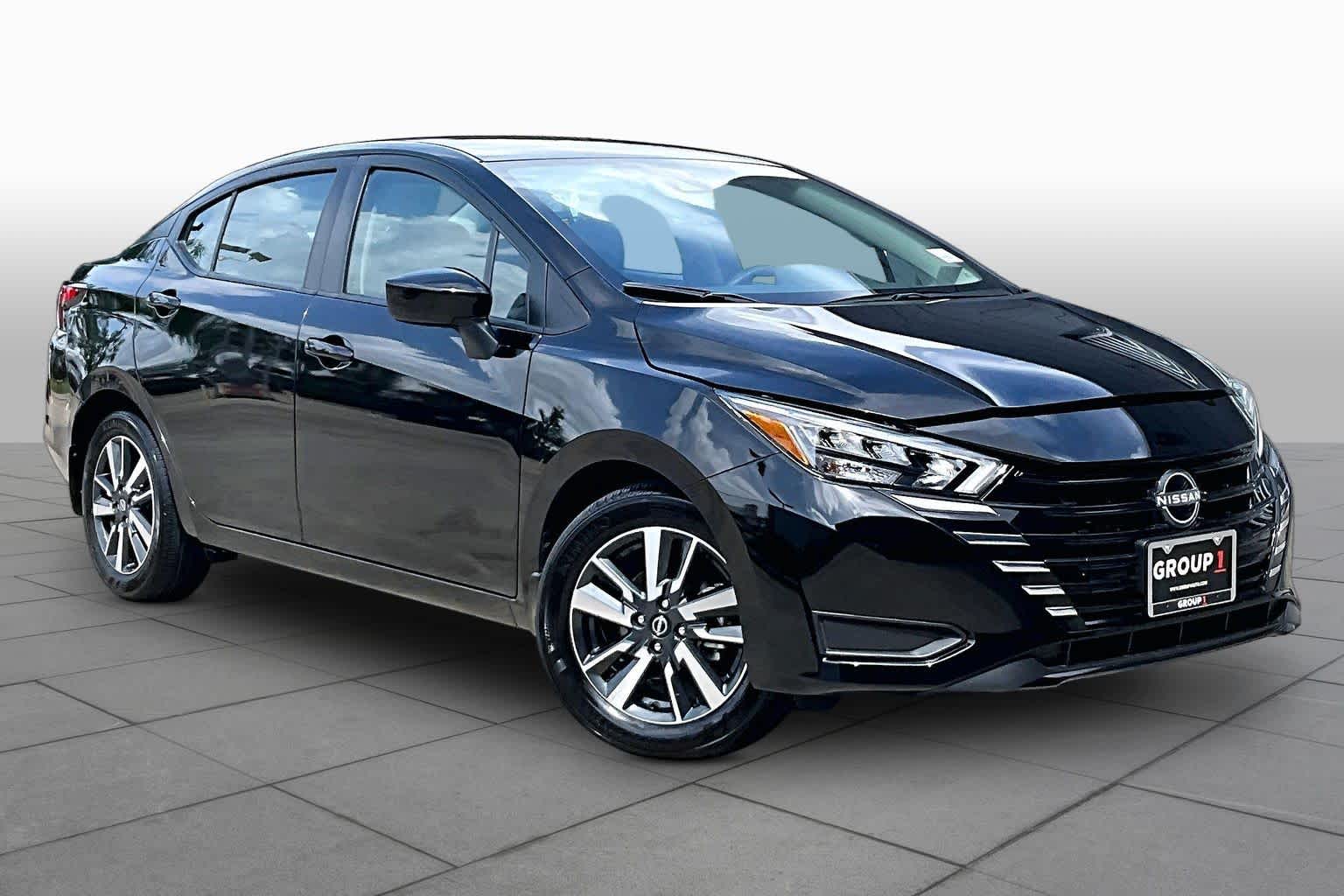 2025 Nissan Versa SV Super Black at Sterling McCall Nissan