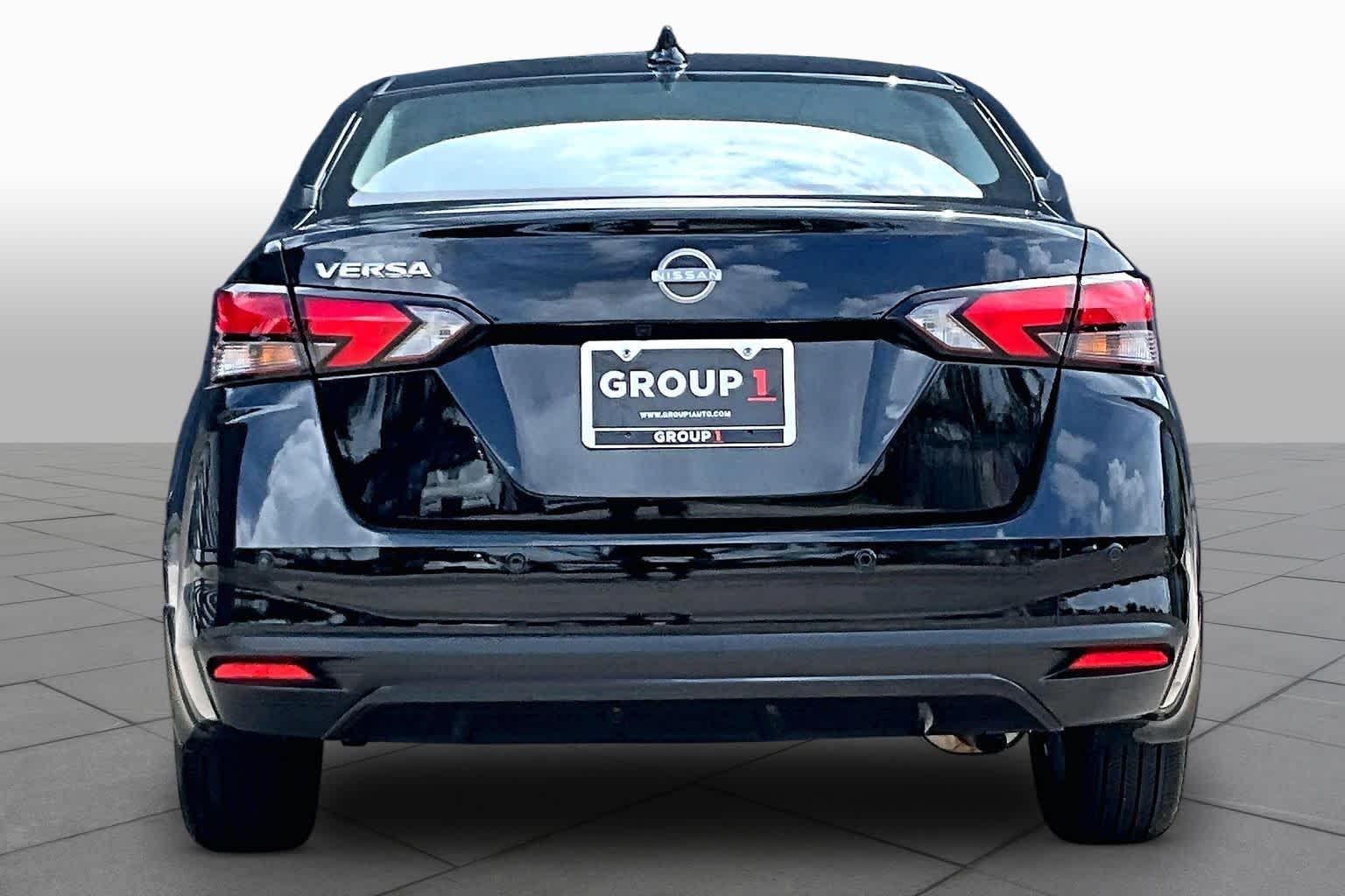 2025 Nissan Versa SV Super Black at Sterling McCall Nissan