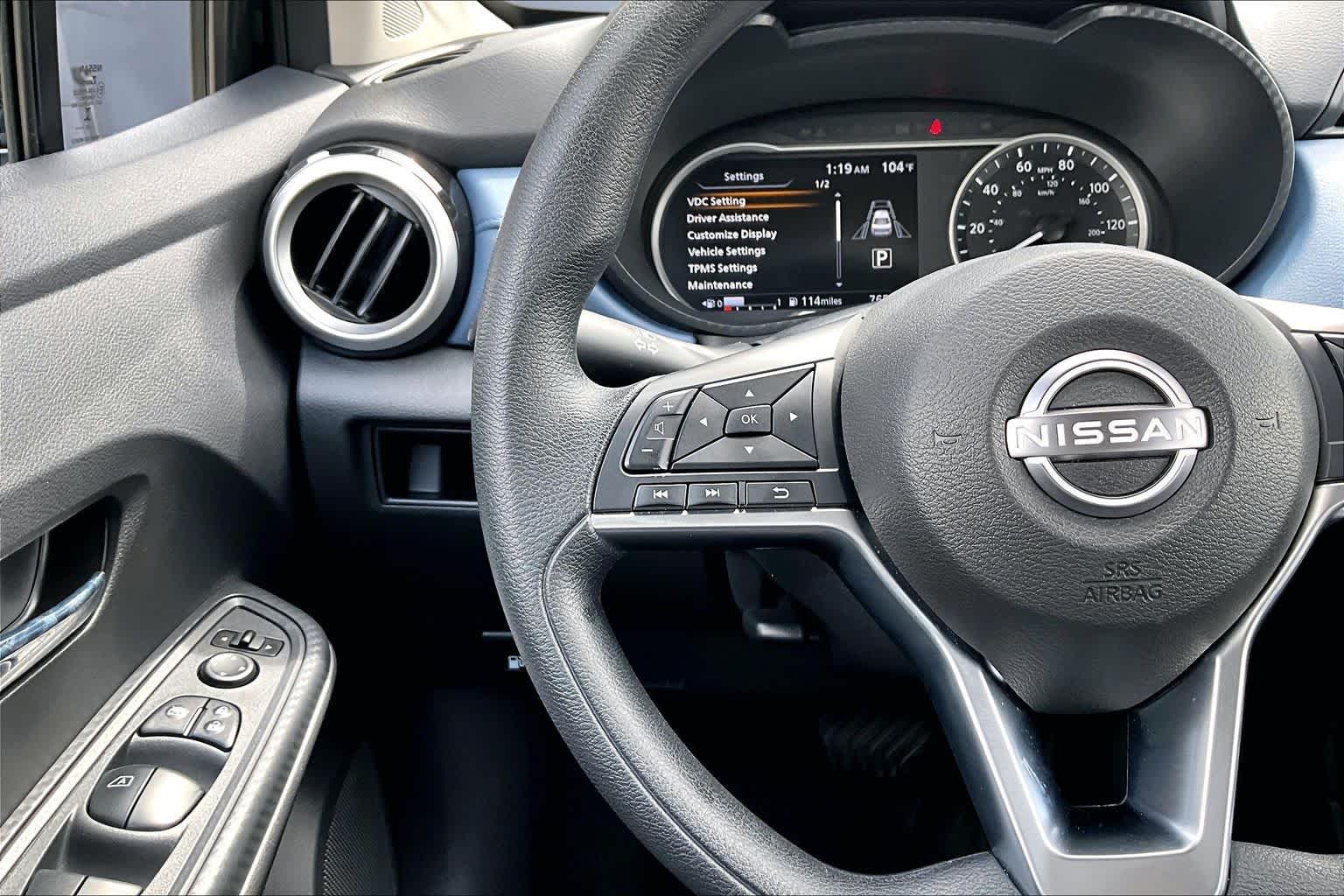 2025 Nissan Versa SV Super Black at Sterling McCall Nissan