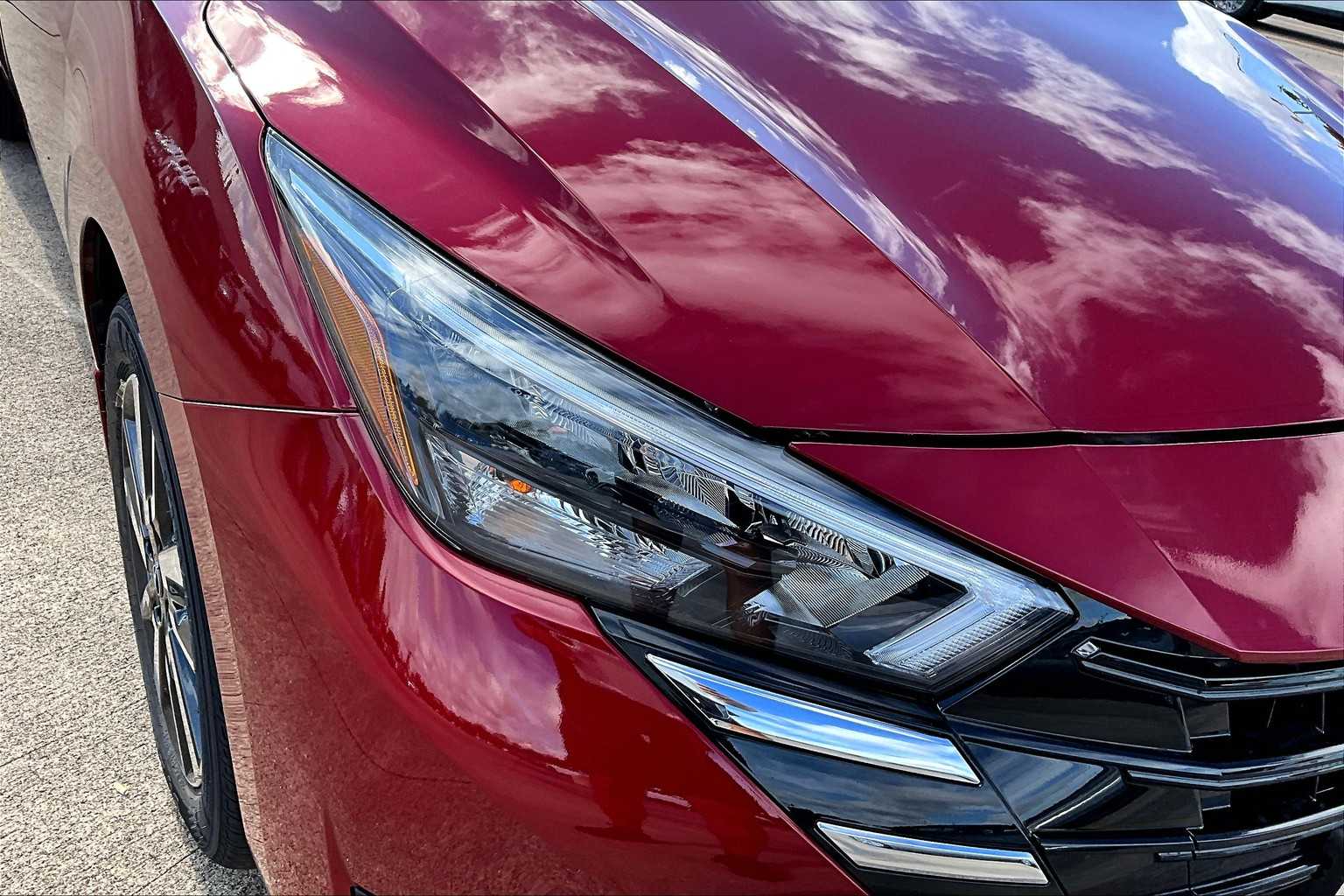 2025 Nissan Versa SV Scarlet Ember Tintcoat at HGreg Houston