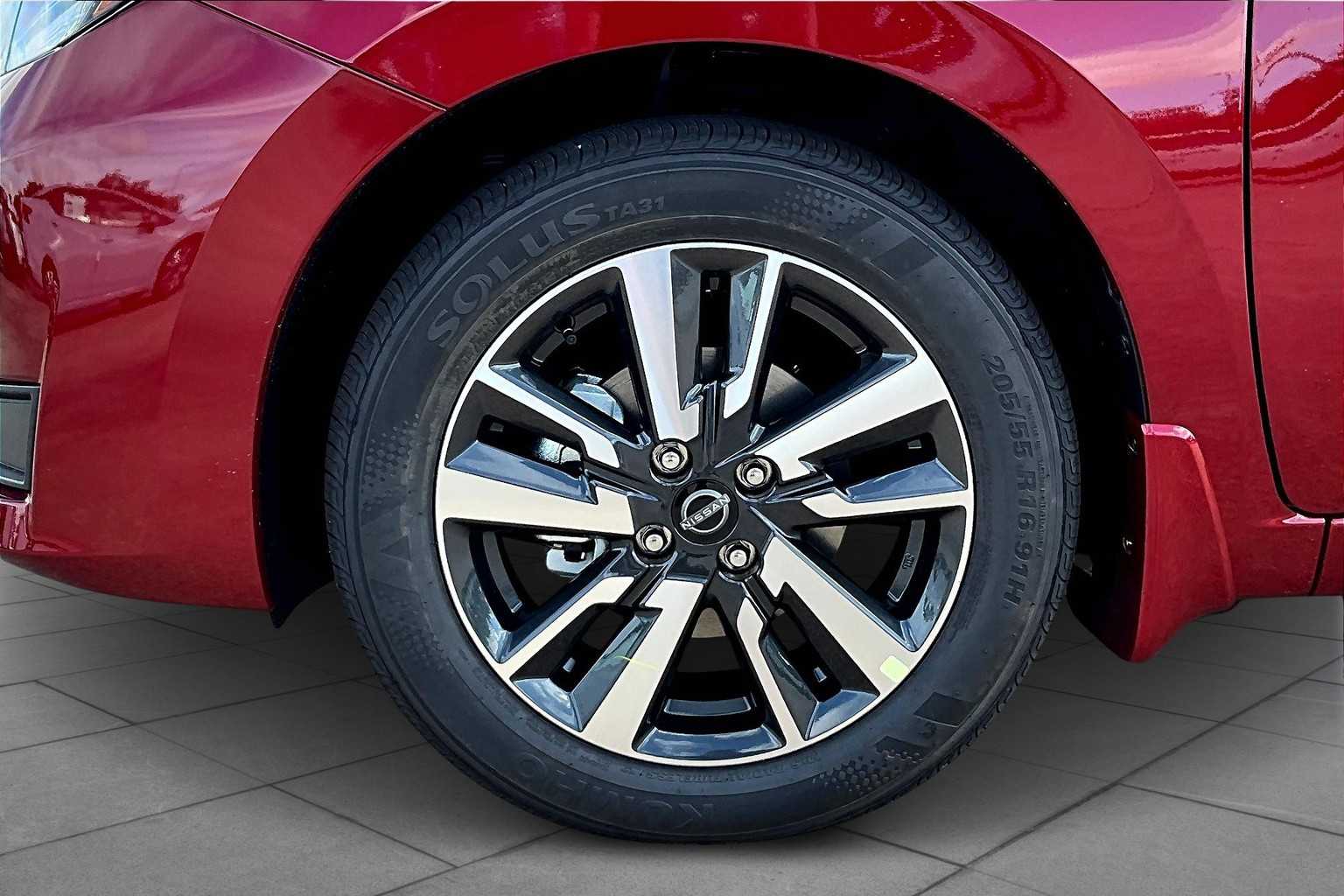 2025 Nissan Versa SV Scarlet Ember Tintcoat at HGreg Houston