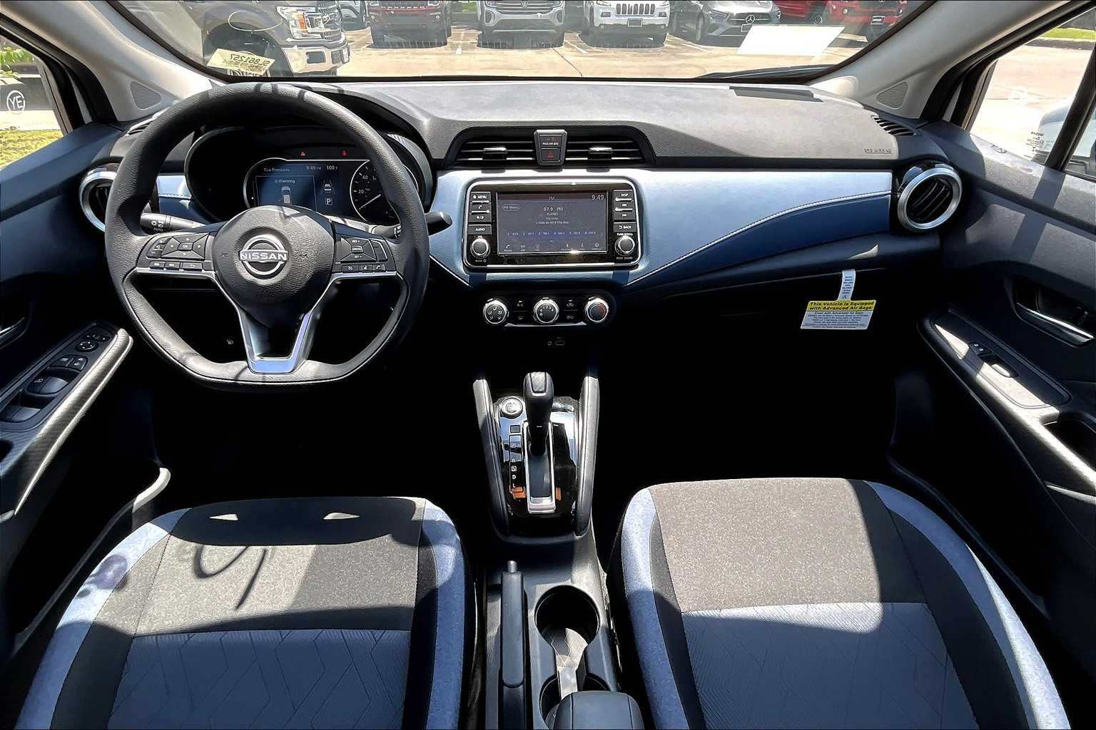 2025 Nissan Versa SV Aspen White Tricoat at Sterling McCall Nissan