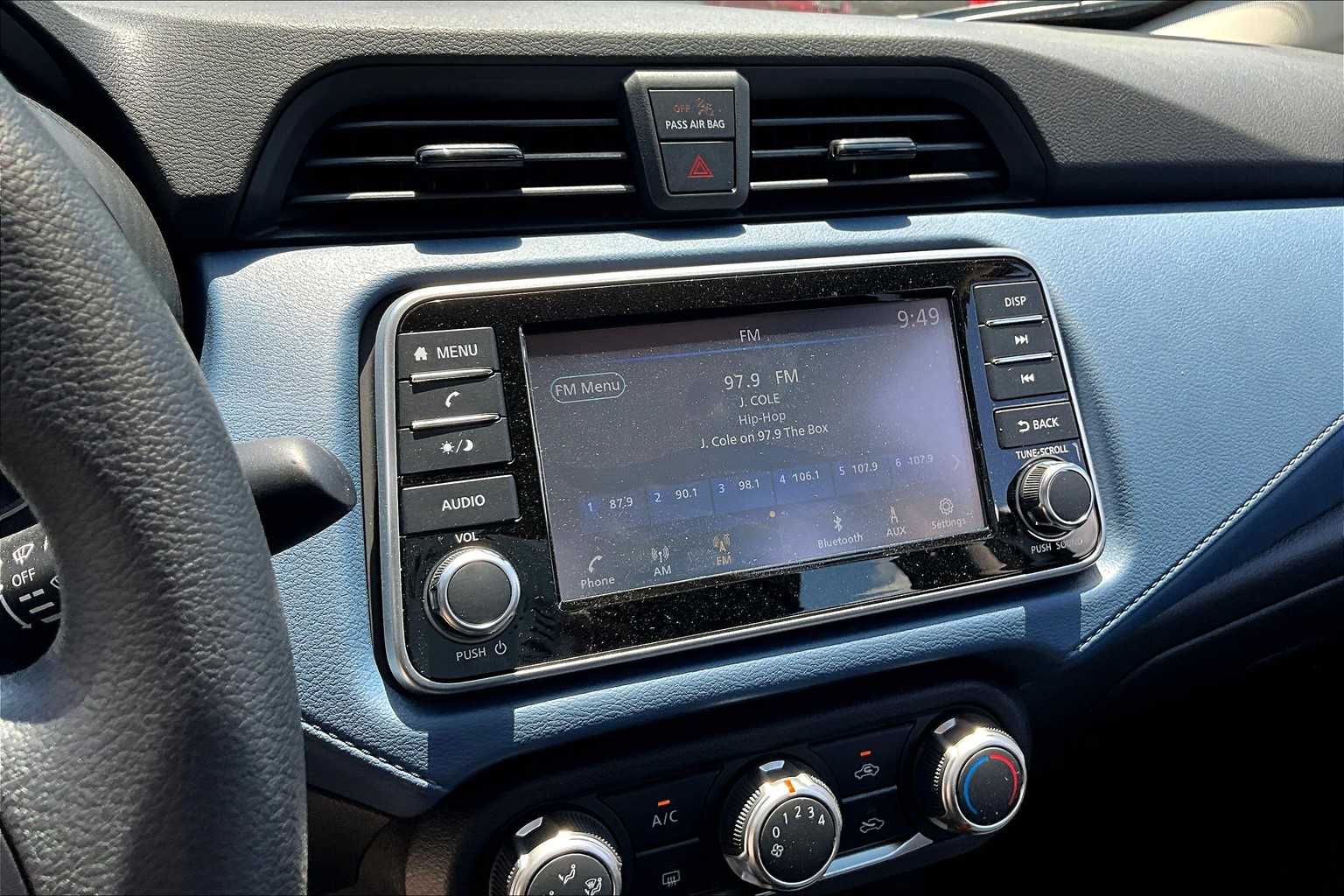 2025 Nissan Versa SV Aspen White Tricoat at Sterling McCall Nissan