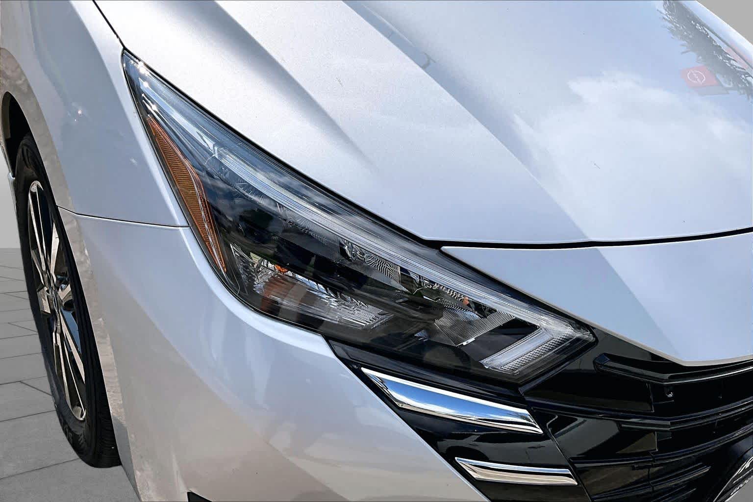 2025 Nissan Versa SV Brilliant Silver Metallic at Sterling McCall Nissan