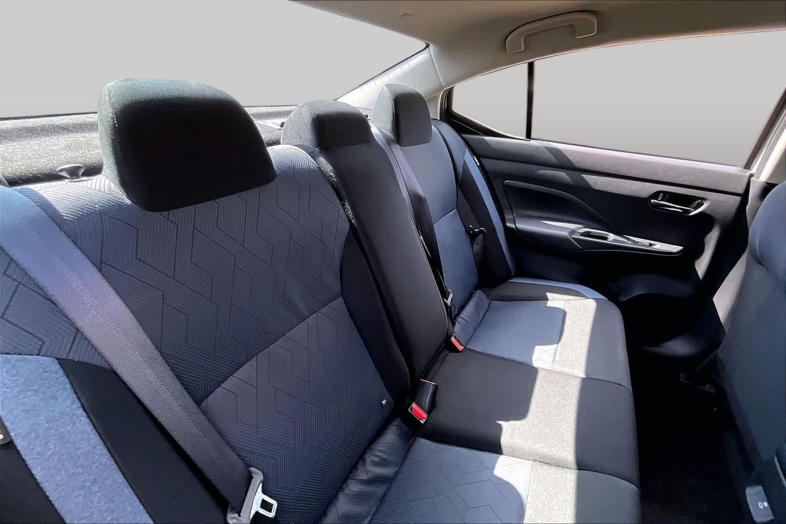 2025 Nissan Versa SV Brilliant Silver Metallic at Sterling McCall Nissan