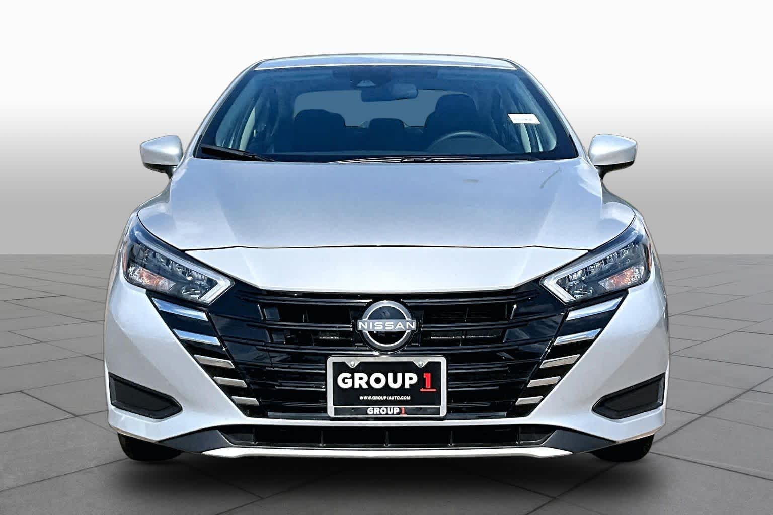 2025 Nissan Versa SV Brilliant Silver Metallic at Sterling McCall Nissan