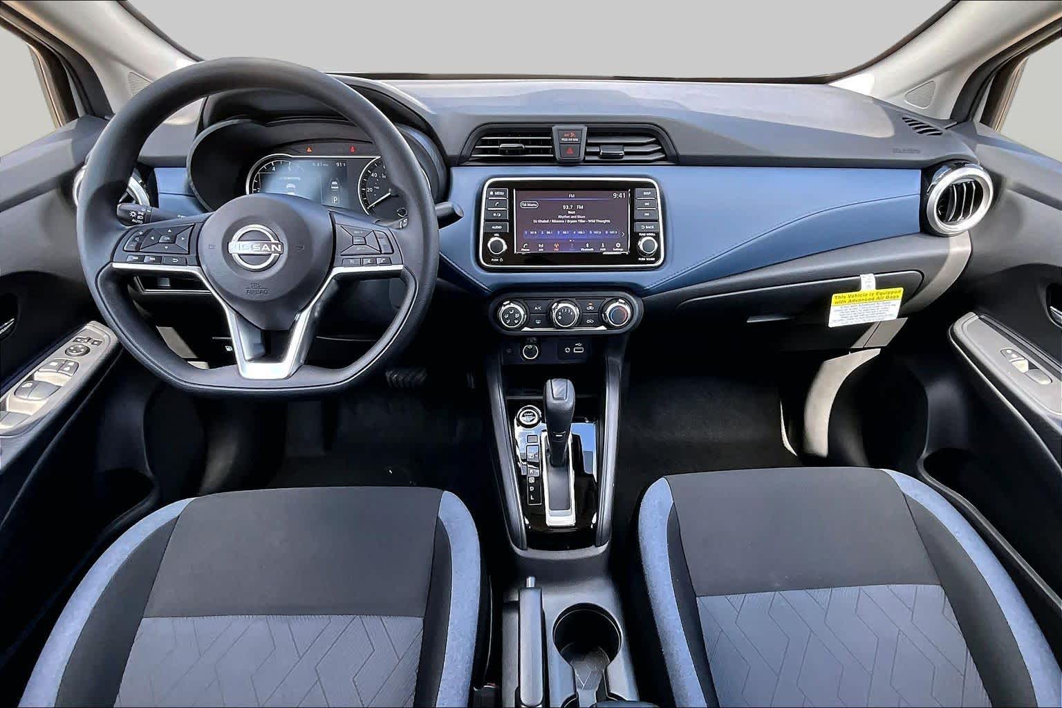 2025 Nissan Versa SV Brilliant Silver Metallic at Sterling McCall Nissan