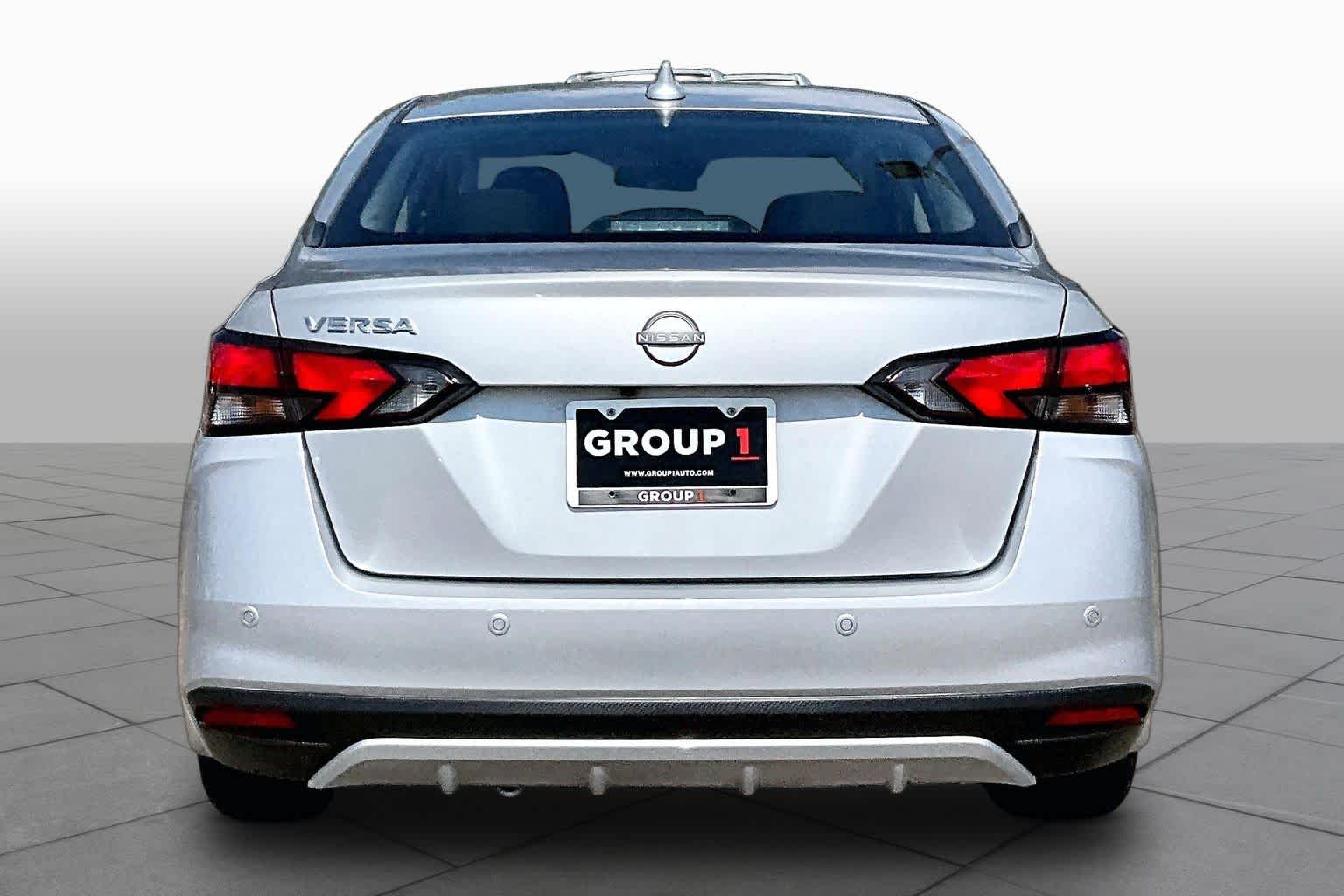 2025 Nissan Versa SV Brilliant Silver Metallic at Sterling McCall Nissan