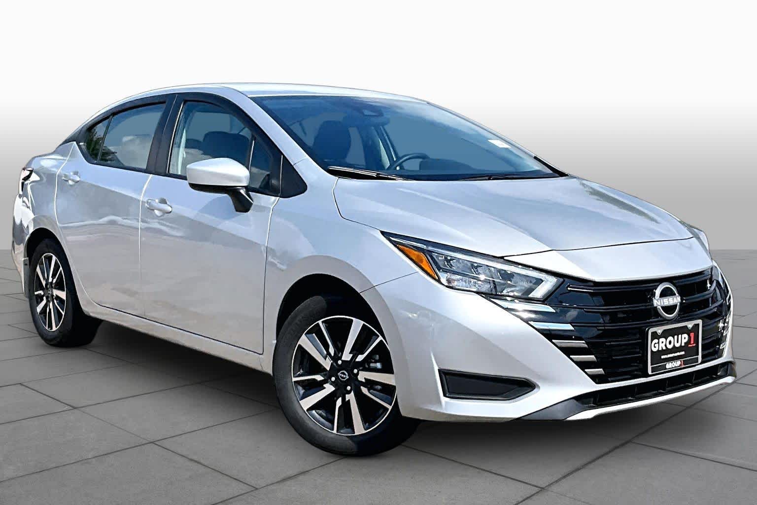 2025 Nissan Versa SV Brilliant Silver Metallic at Sterling McCall Nissan