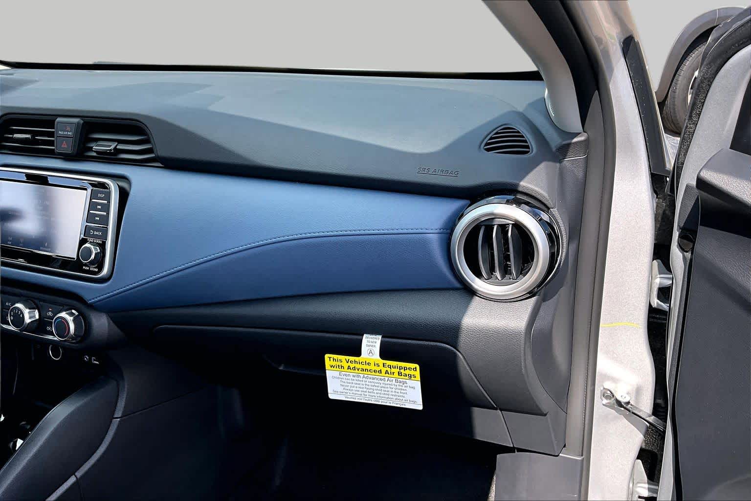 2025 Nissan Versa SV Brilliant Silver Metallic at Sterling McCall Nissan