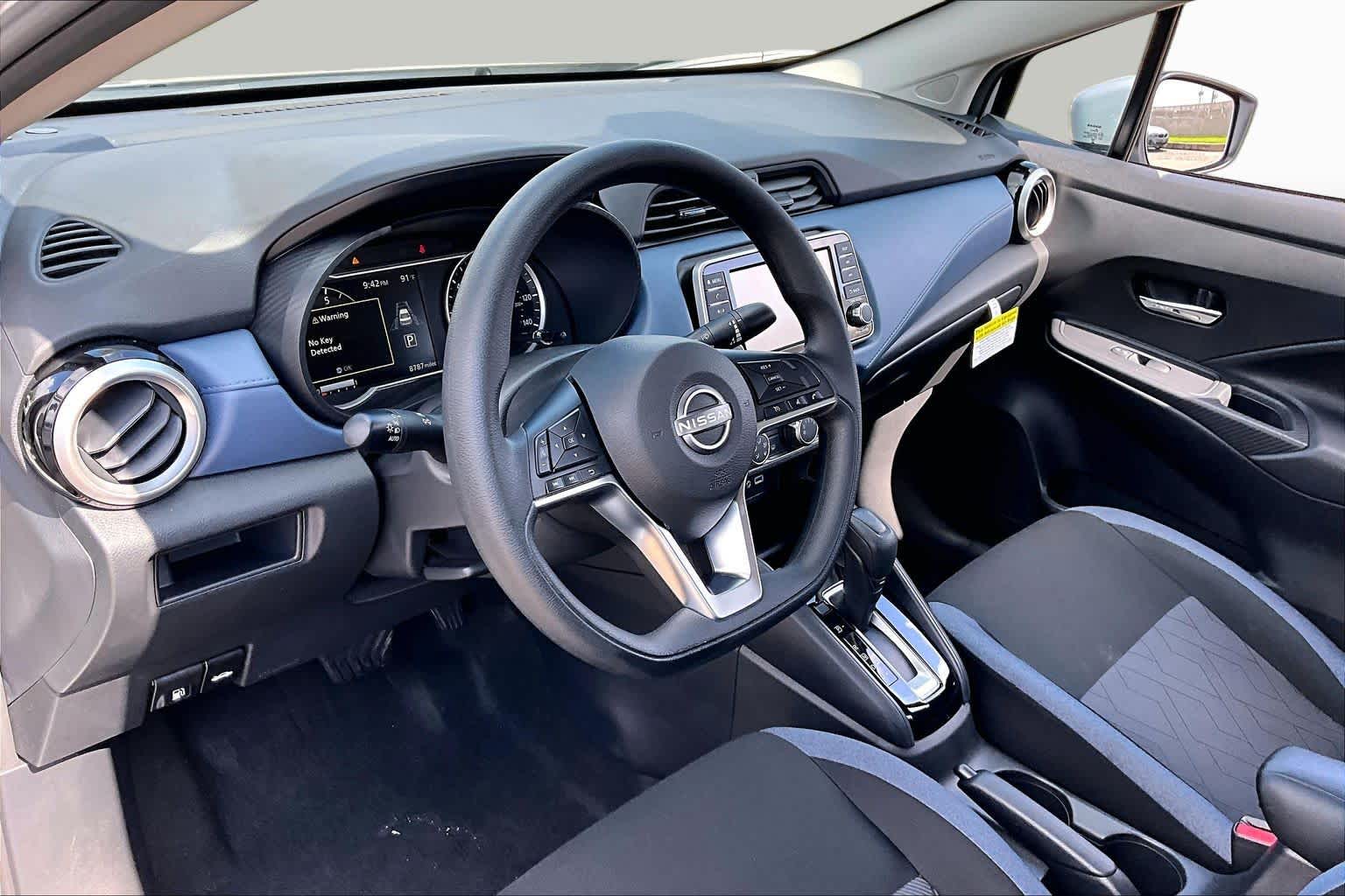 2025 Nissan Versa SV Brilliant Silver Metallic at Sterling McCall Nissan