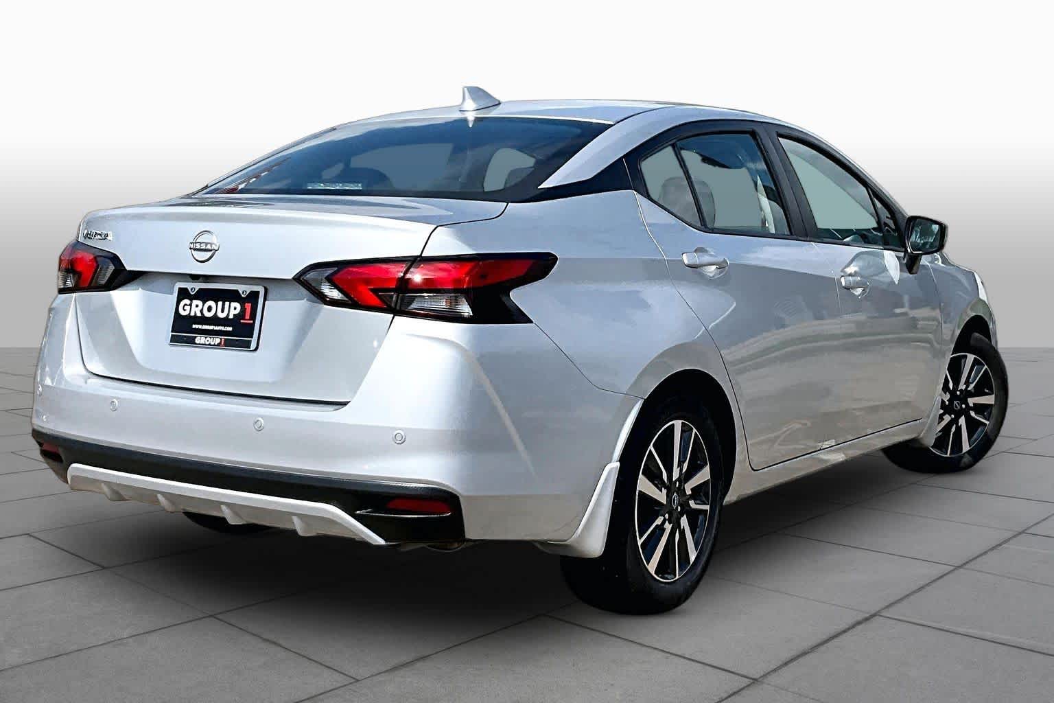 2025 Nissan Versa SV Brilliant Silver Metallic at Sterling McCall Nissan