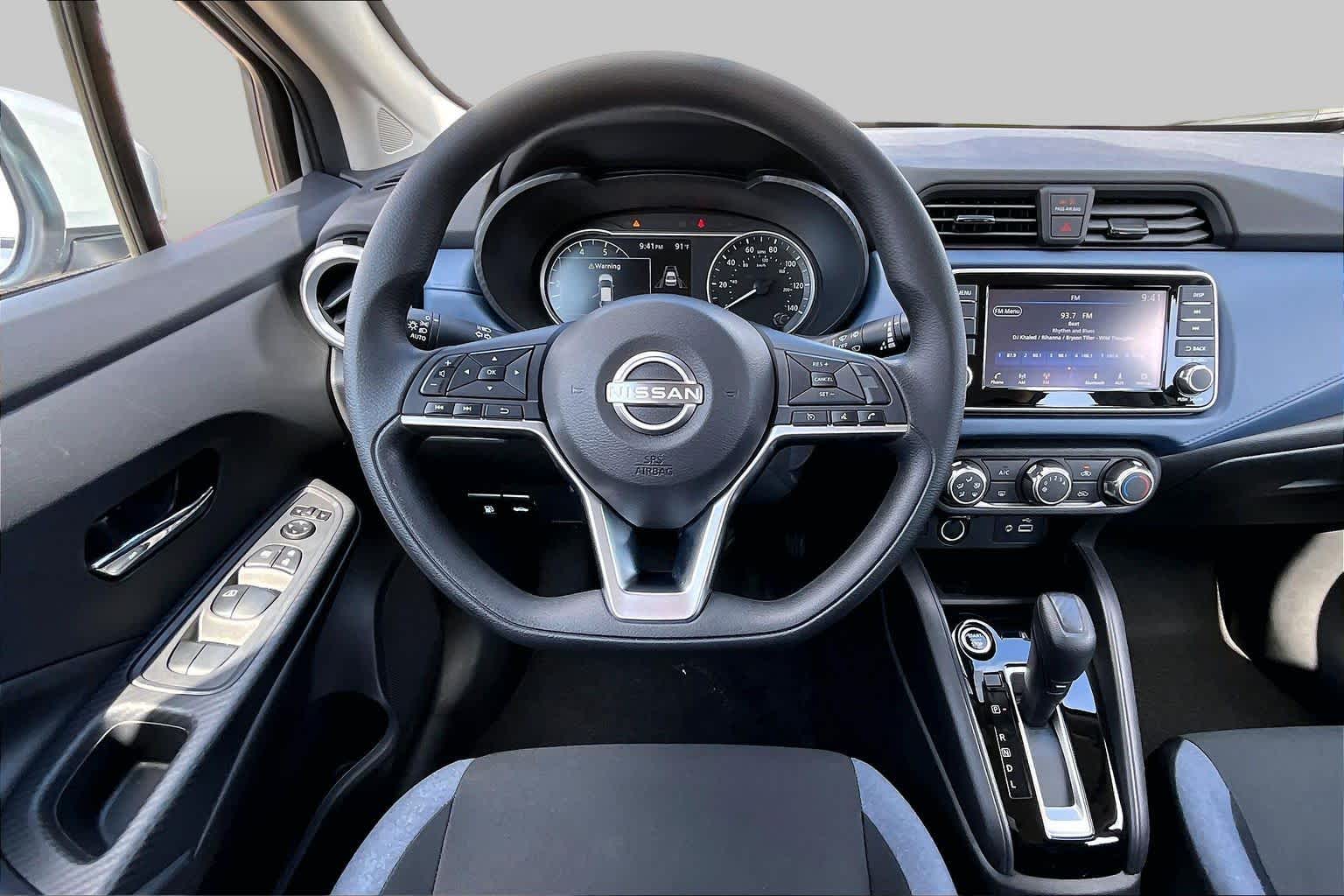 2025 Nissan Versa SV Brilliant Silver Metallic at Sterling McCall Nissan