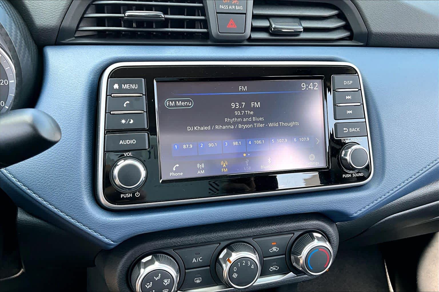 2025 Nissan Versa SV Brilliant Silver Metallic at Sterling McCall Nissan