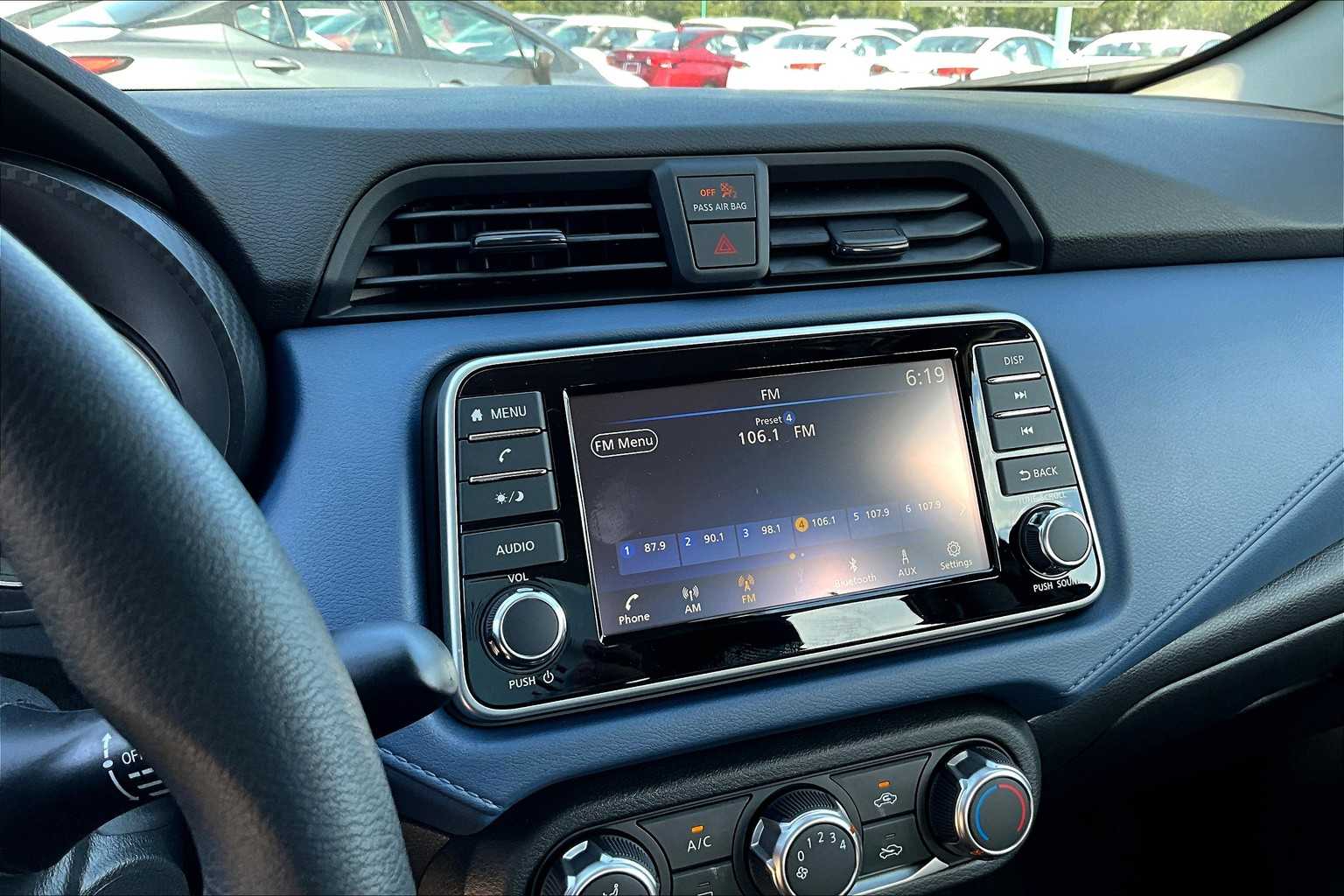 2025 Nissan Versa SV Gray Sky Pearl at HGreg Houston