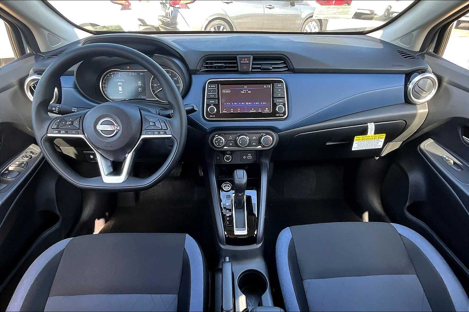 2025 Nissan Versa SV Gray Sky Pearl at HGreg Houston