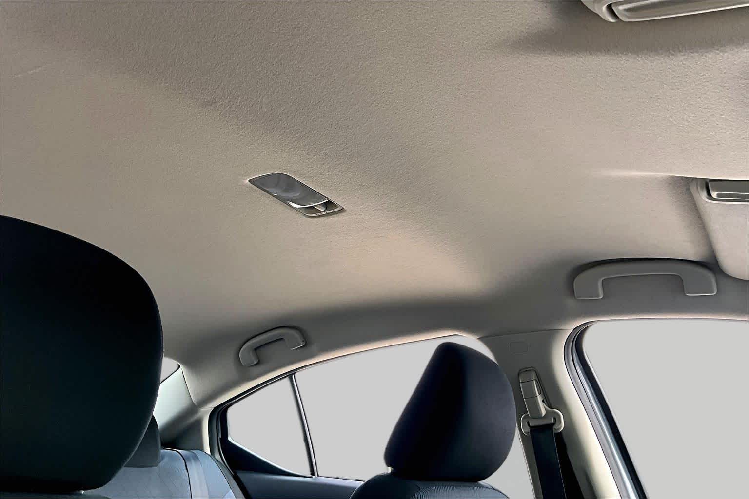 2025 Nissan Versa SV Gray Sky Pearl at Sterling McCall Nissan