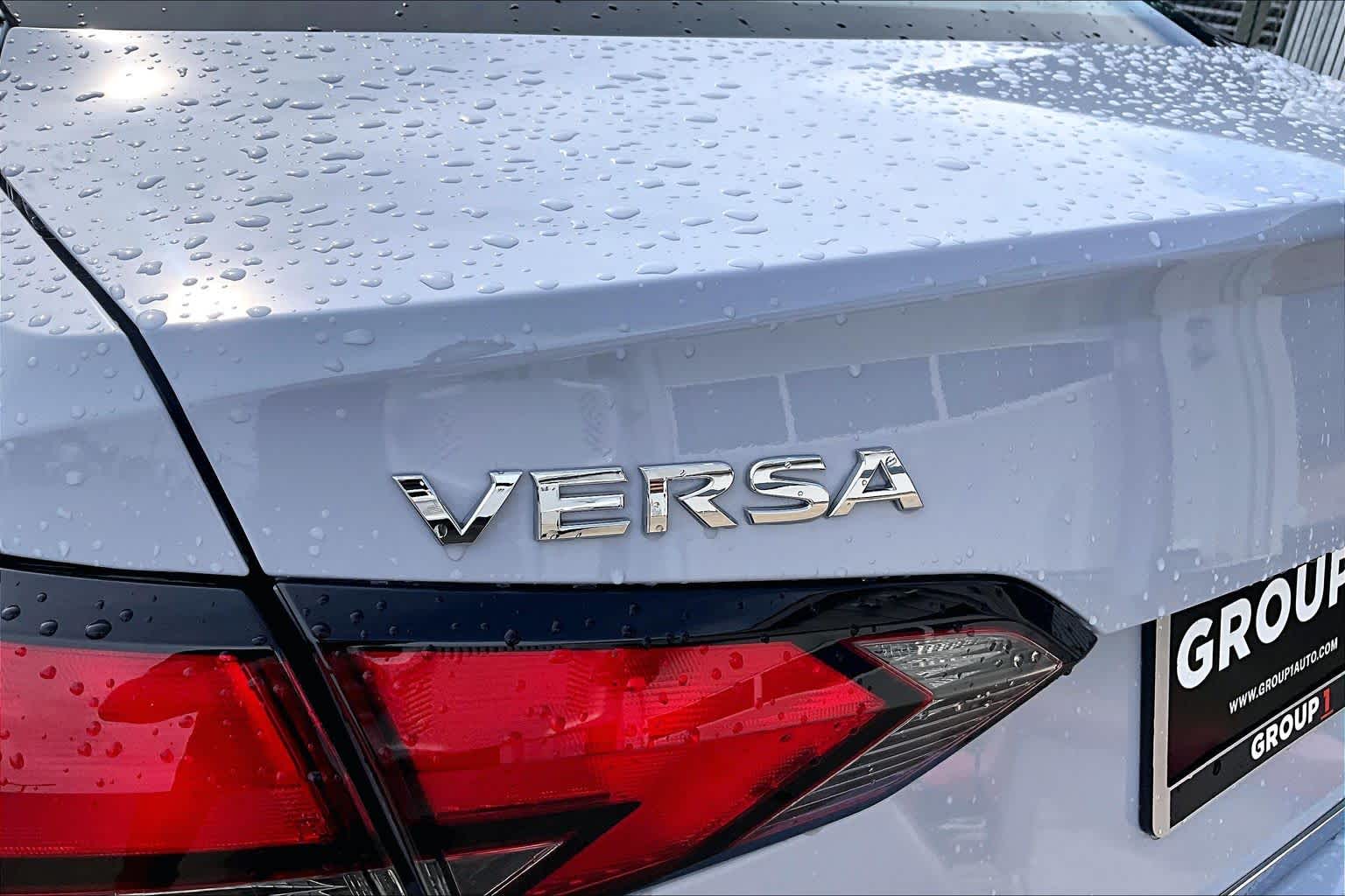 2025 Nissan Versa SV Gray Sky Pearl at Sterling McCall Nissan