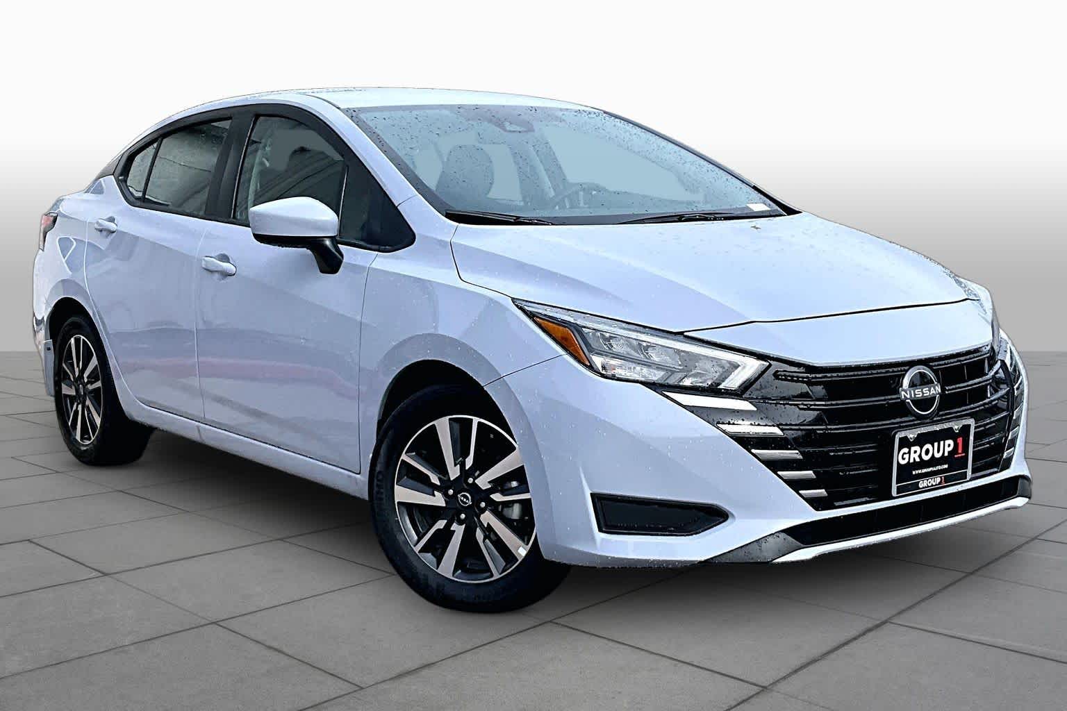 2025 Nissan Versa SV Gray Sky Pearl at Sterling McCall Nissan