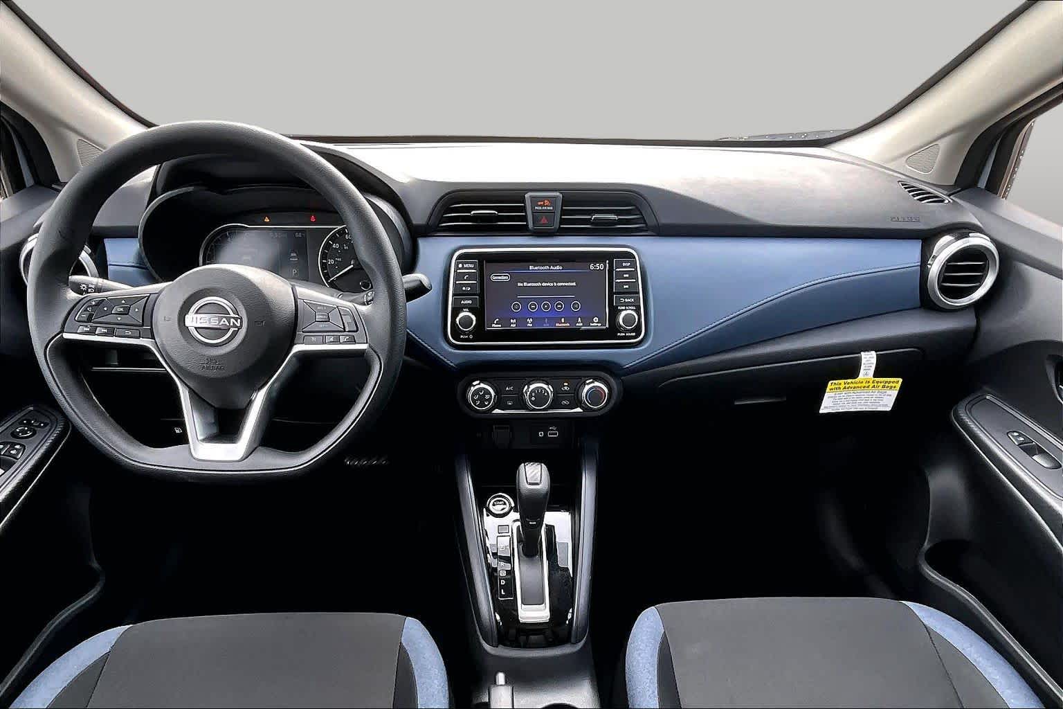 2025 Nissan Versa SV Gray Sky Pearl at Sterling McCall Nissan