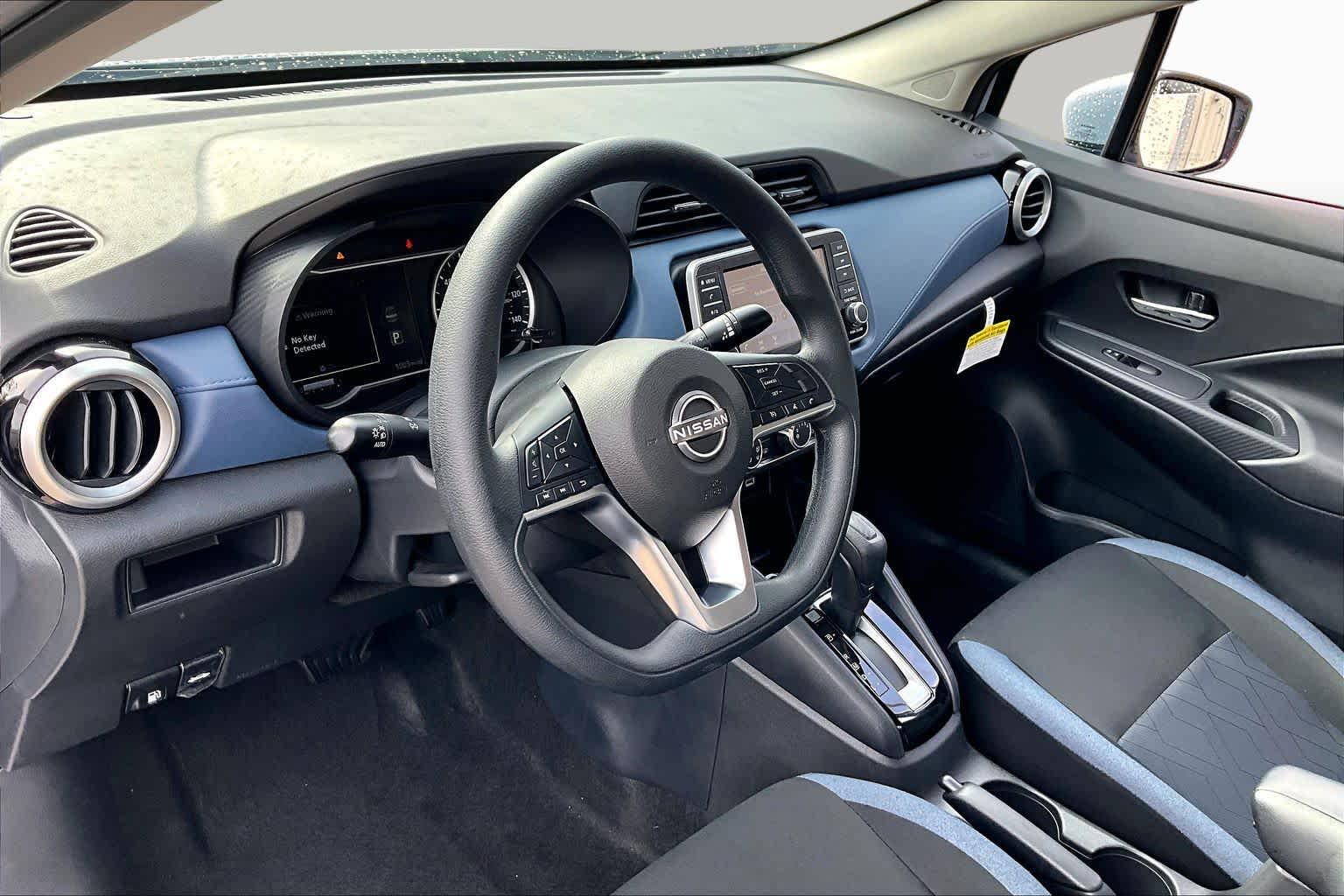 2025 Nissan Versa SV Gray Sky Pearl at Sterling McCall Nissan