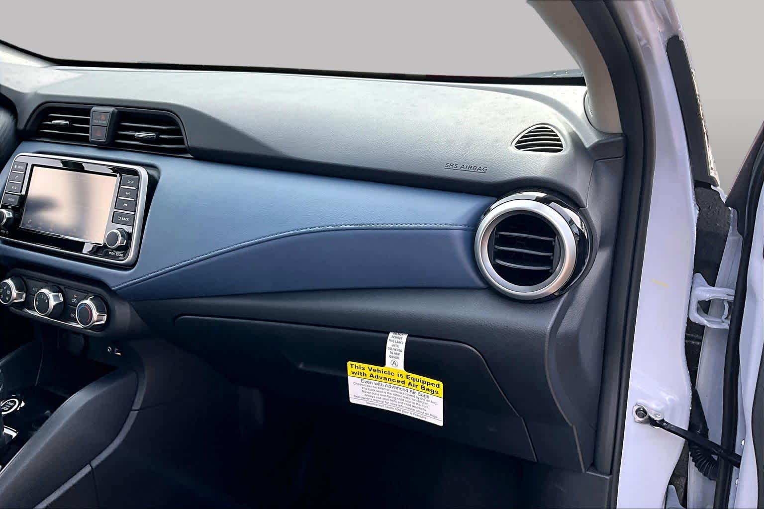 2025 Nissan Versa SV Gray Sky Pearl at Sterling McCall Nissan