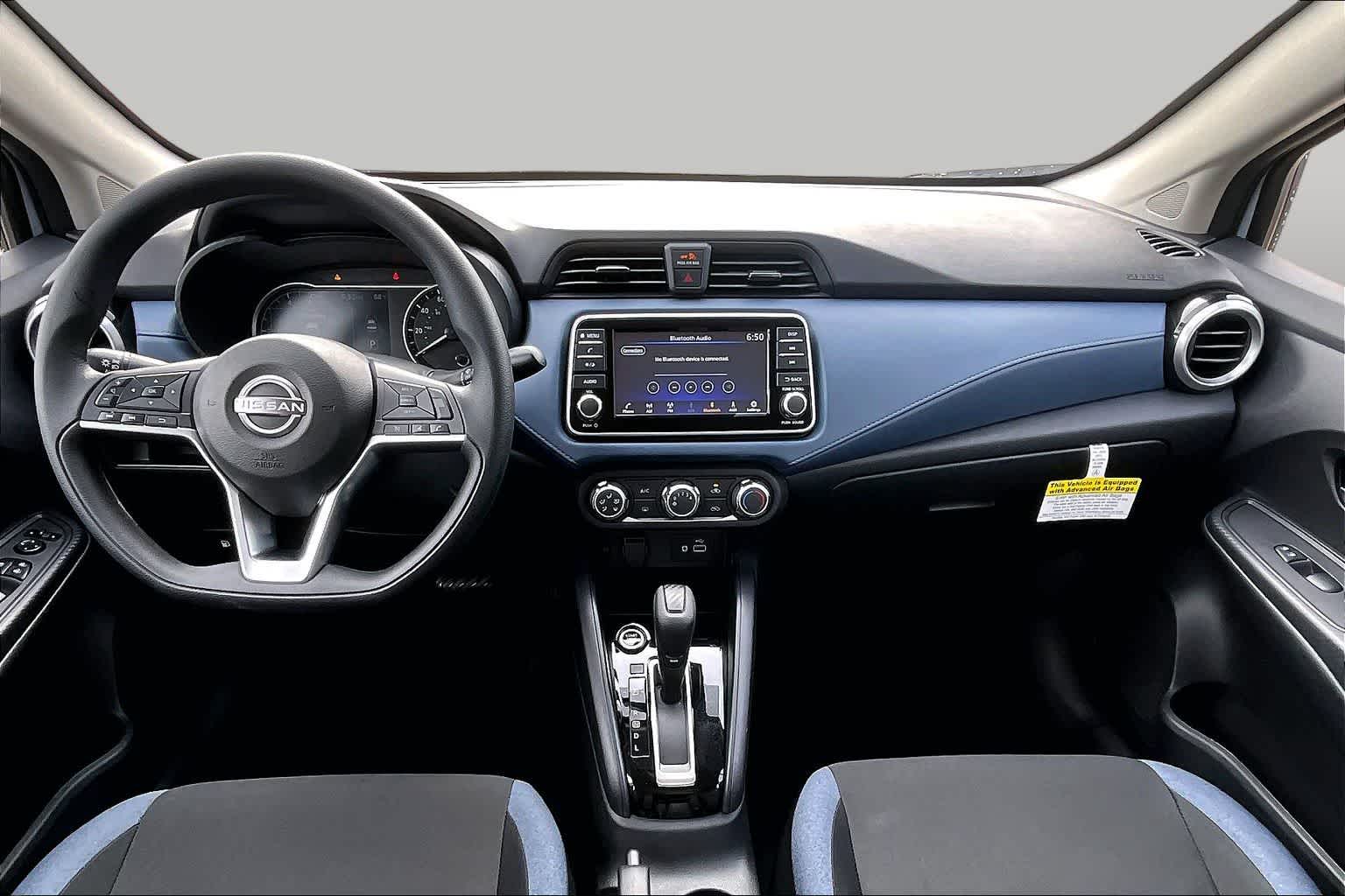 2025 Nissan Versa SV Gray Sky Pearl at Honda of Clear Lake