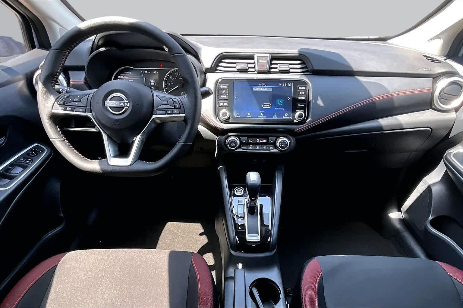 2025 Nissan Versa SR Gray Sky Pearl at Sterling McCall Nissan