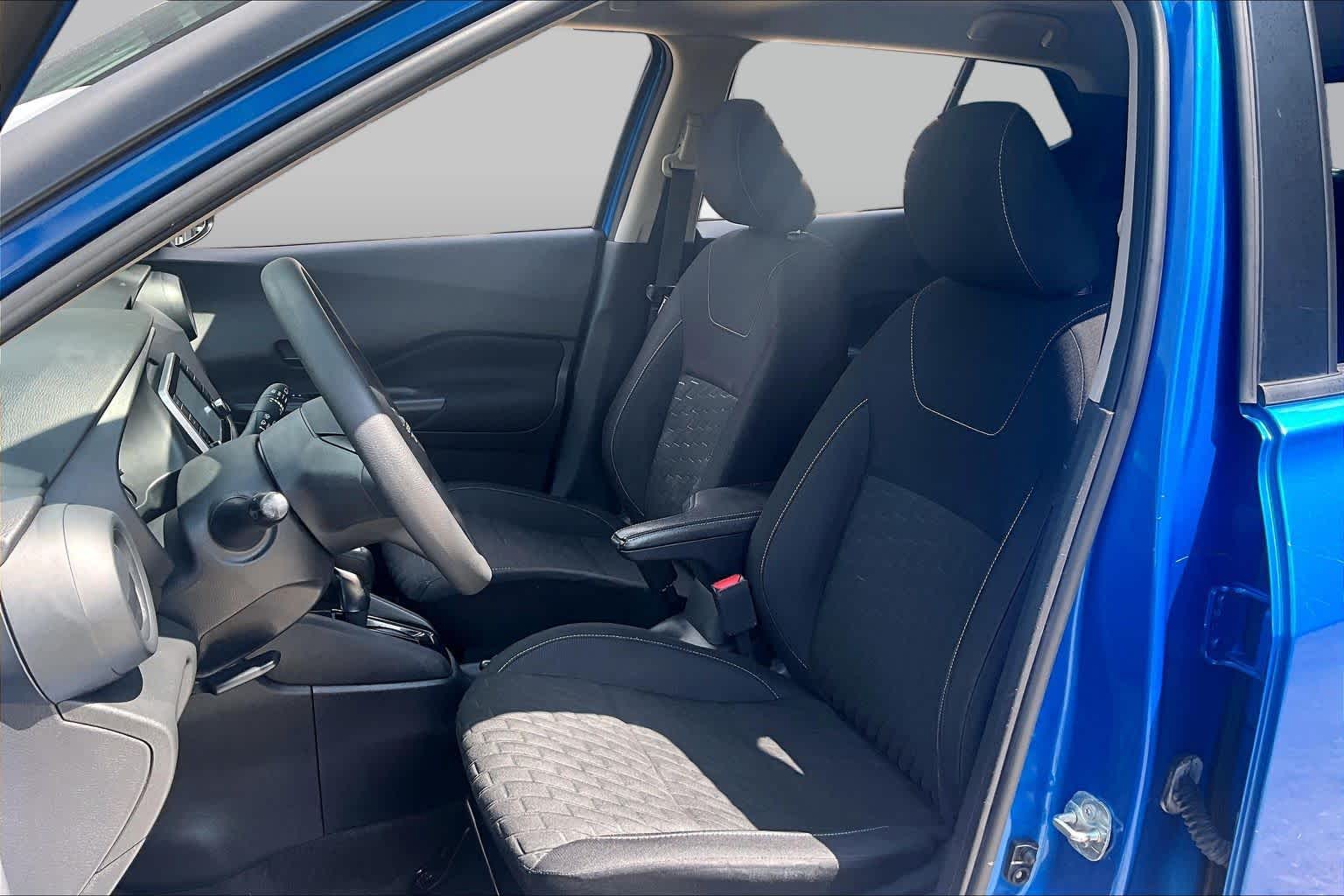 2022 Nissan Kicks S Electric Blue Metallic at Sterling McCall Nissan
