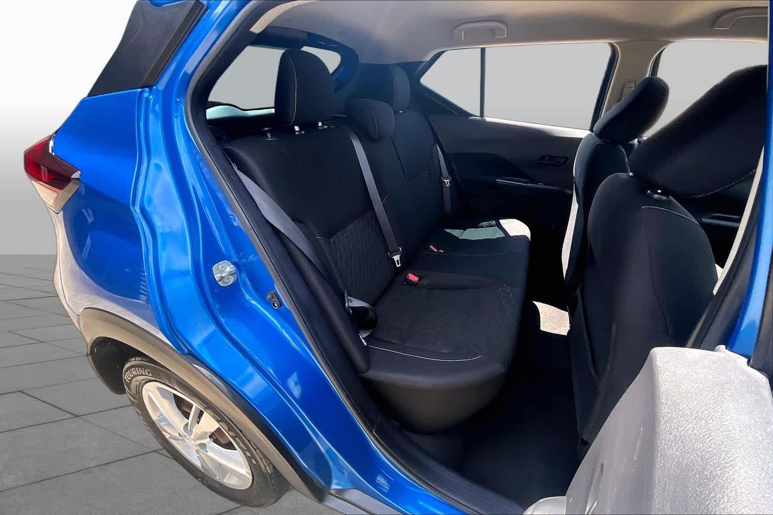 2022 Nissan Kicks S Electric Blue Metallic at Sterling McCall Nissan