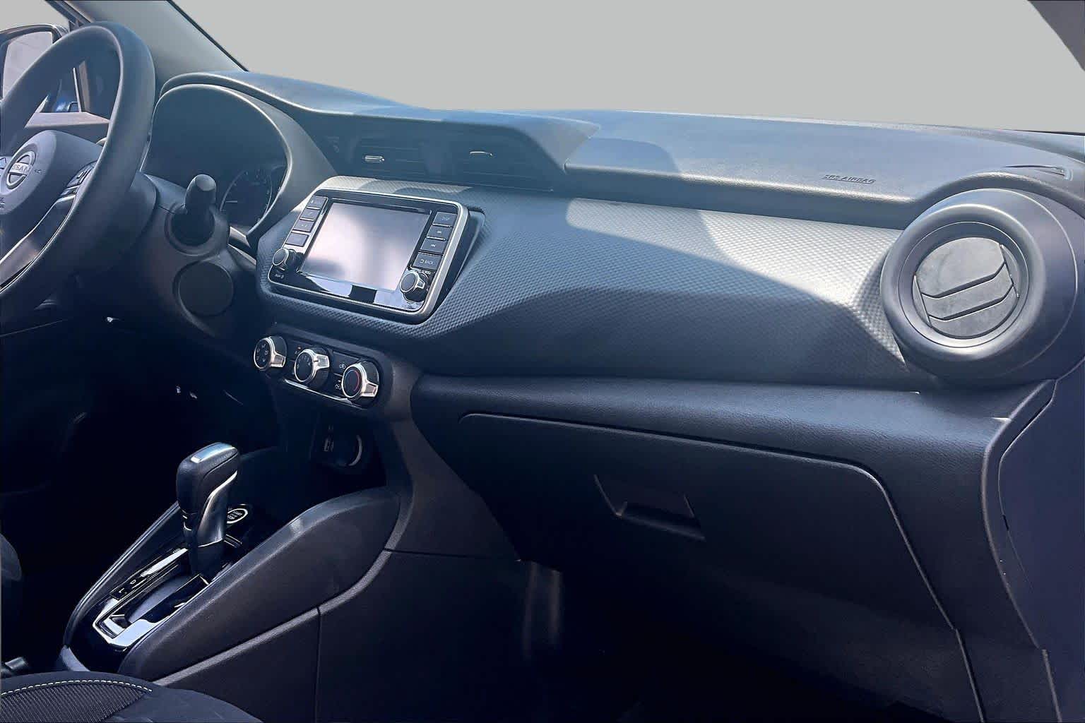 2022 Nissan Kicks S Electric Blue Metallic at Sterling McCall Nissan