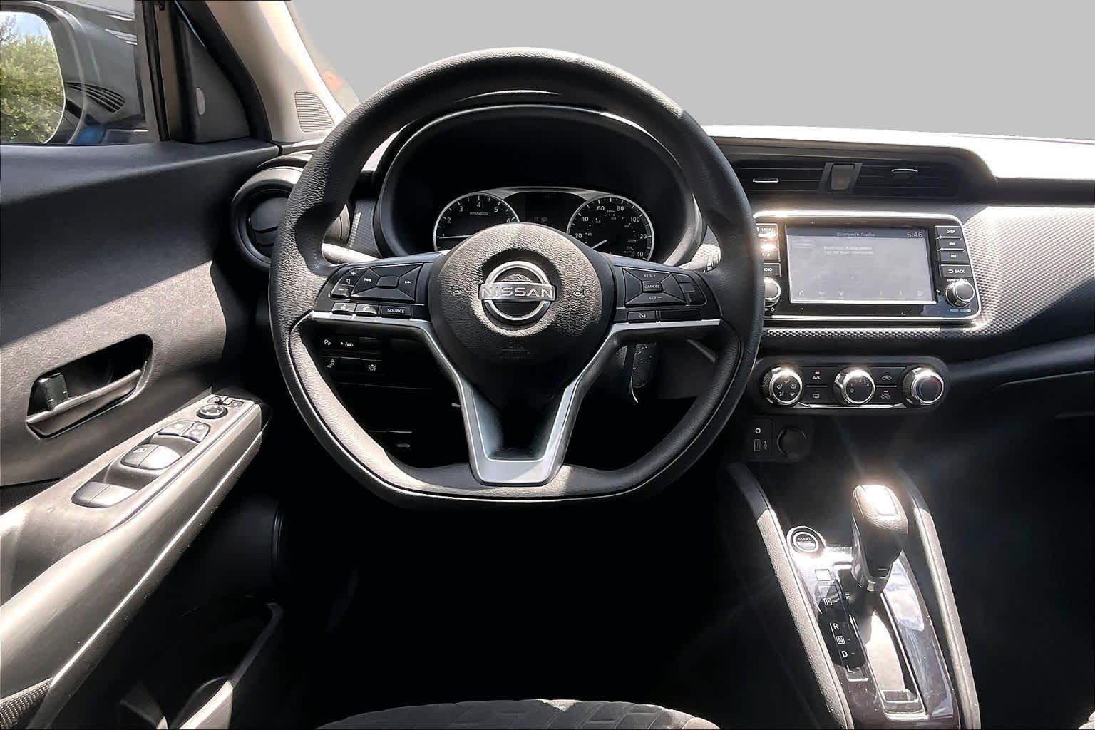 2022 Nissan Kicks S Electric Blue Metallic at Sterling McCall Nissan