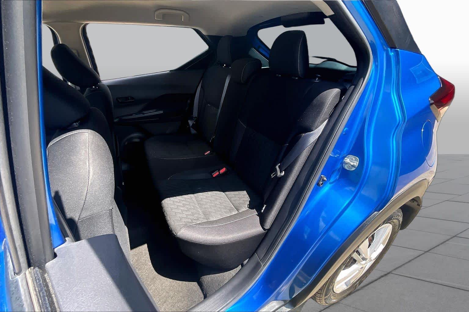 2022 Nissan Kicks S Electric Blue Metallic at Sterling McCall Nissan