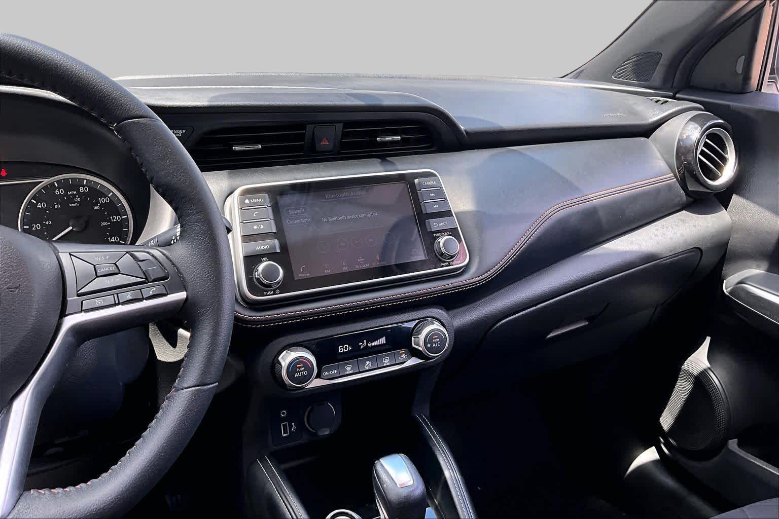 2019 Nissan Kicks SR Aspen White Tricoat at Sterling McCall Nissan