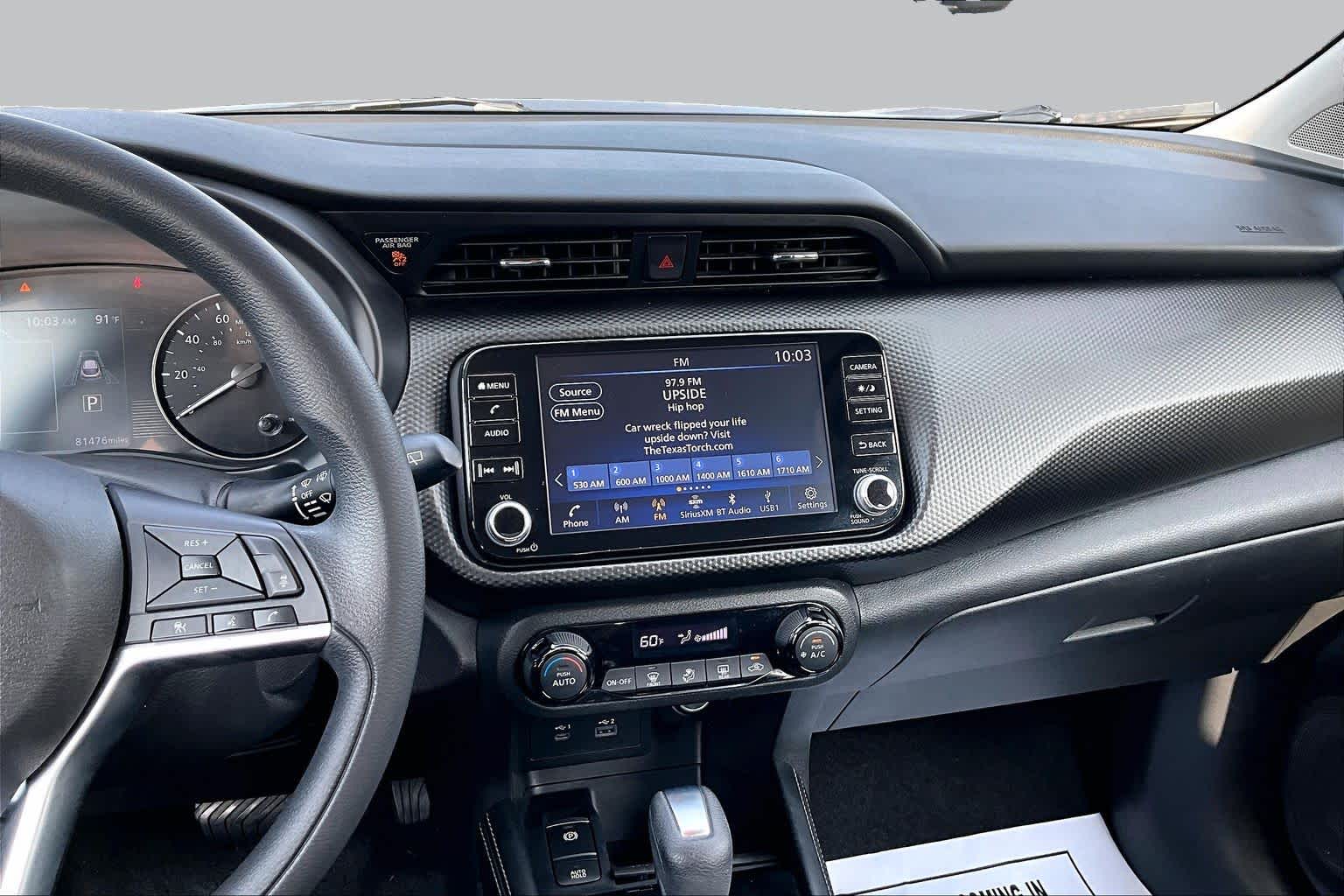 2021 Nissan Kicks SV Gun Metallic at HGreg Houston