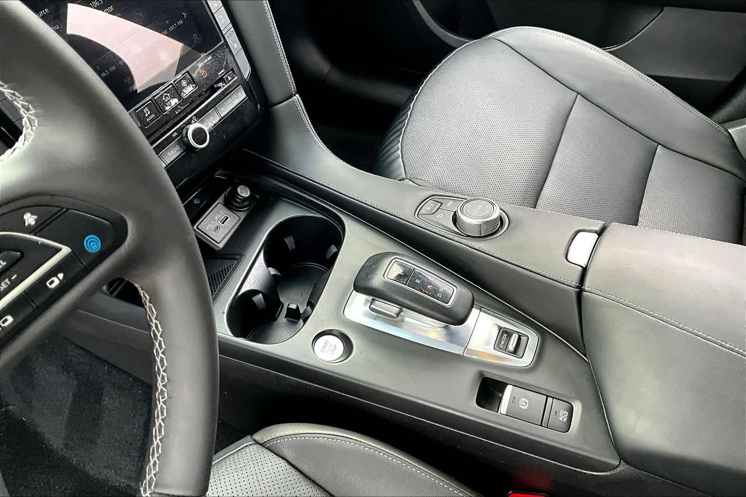 2023 INFINITI QX50 LUXE Radiant White at Davis Chevrolet