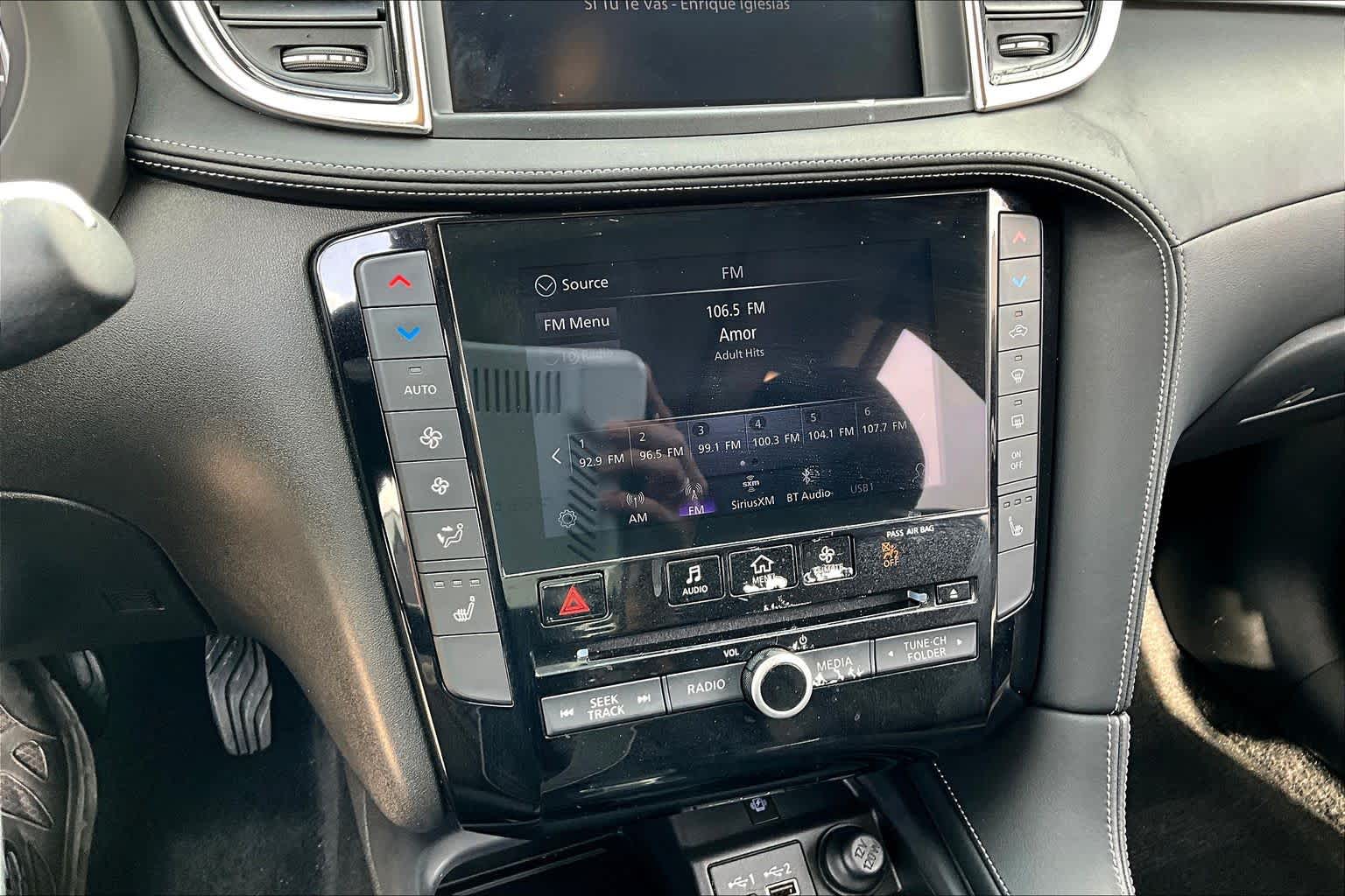 2023 INFINITI QX50 LUXE Radiant White at Davis Chevrolet