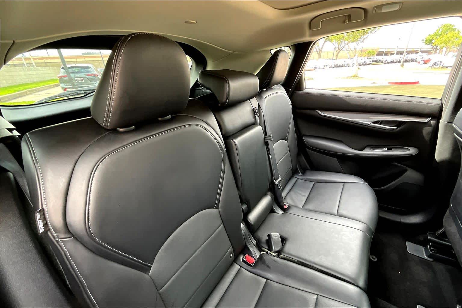 2023 INFINITI QX50 LUXE Radiant White at Davis Chevrolet