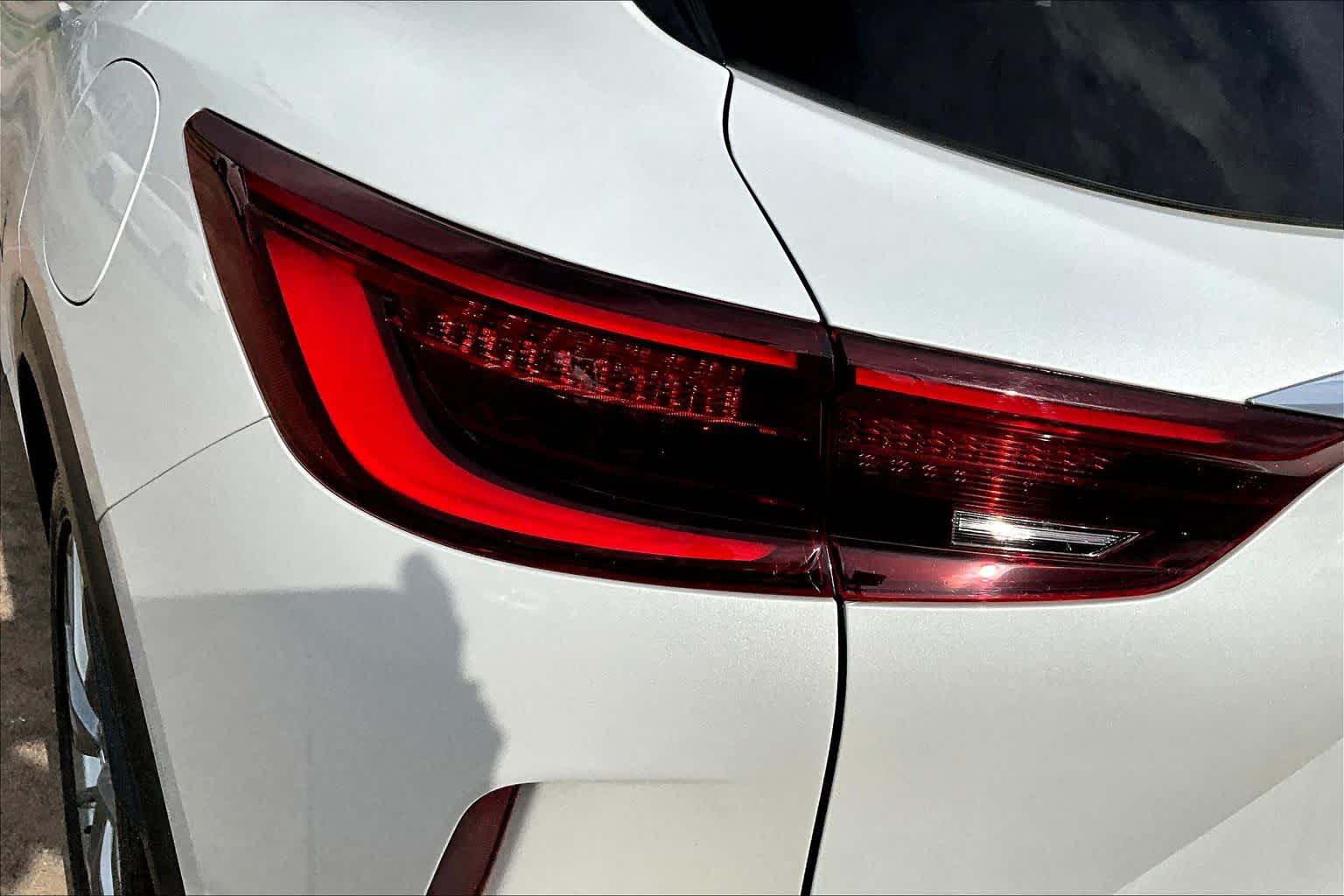 2023 INFINITI QX50 LUXE Radiant White at Davis Chevrolet