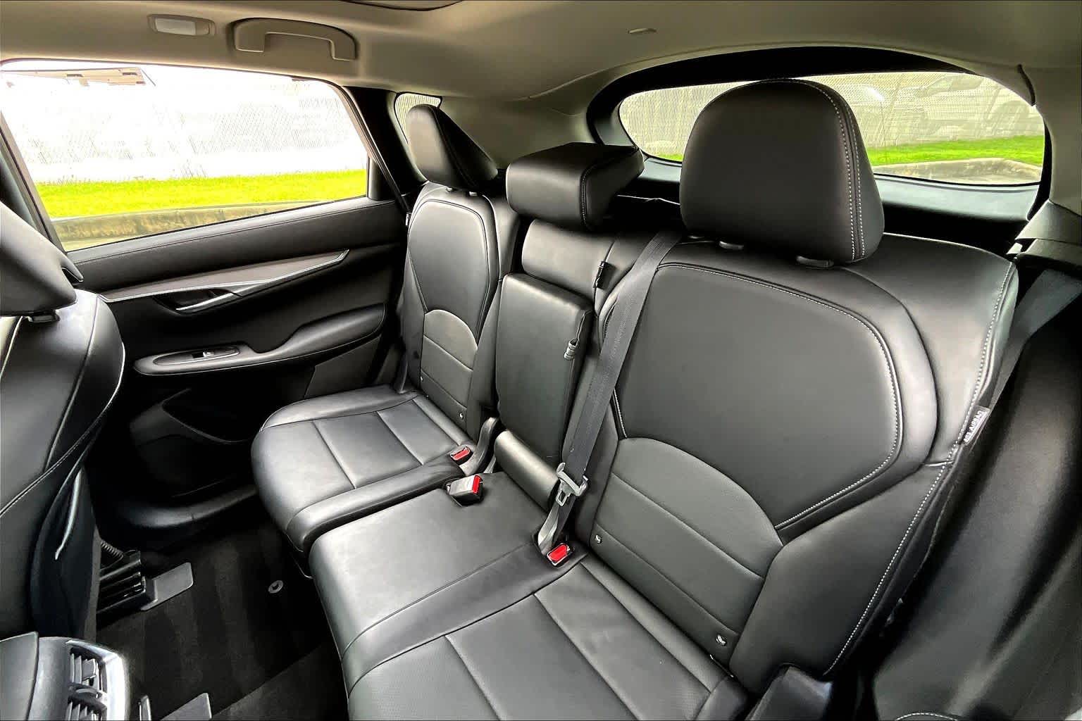 2023 INFINITI QX50 LUXE Radiant White at Davis Chevrolet