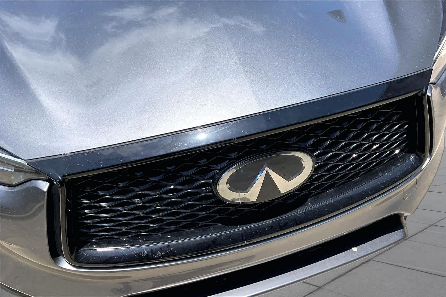 2022 INFINITI QX50 LUXE Graphite Shadow at Davis Chevrolet