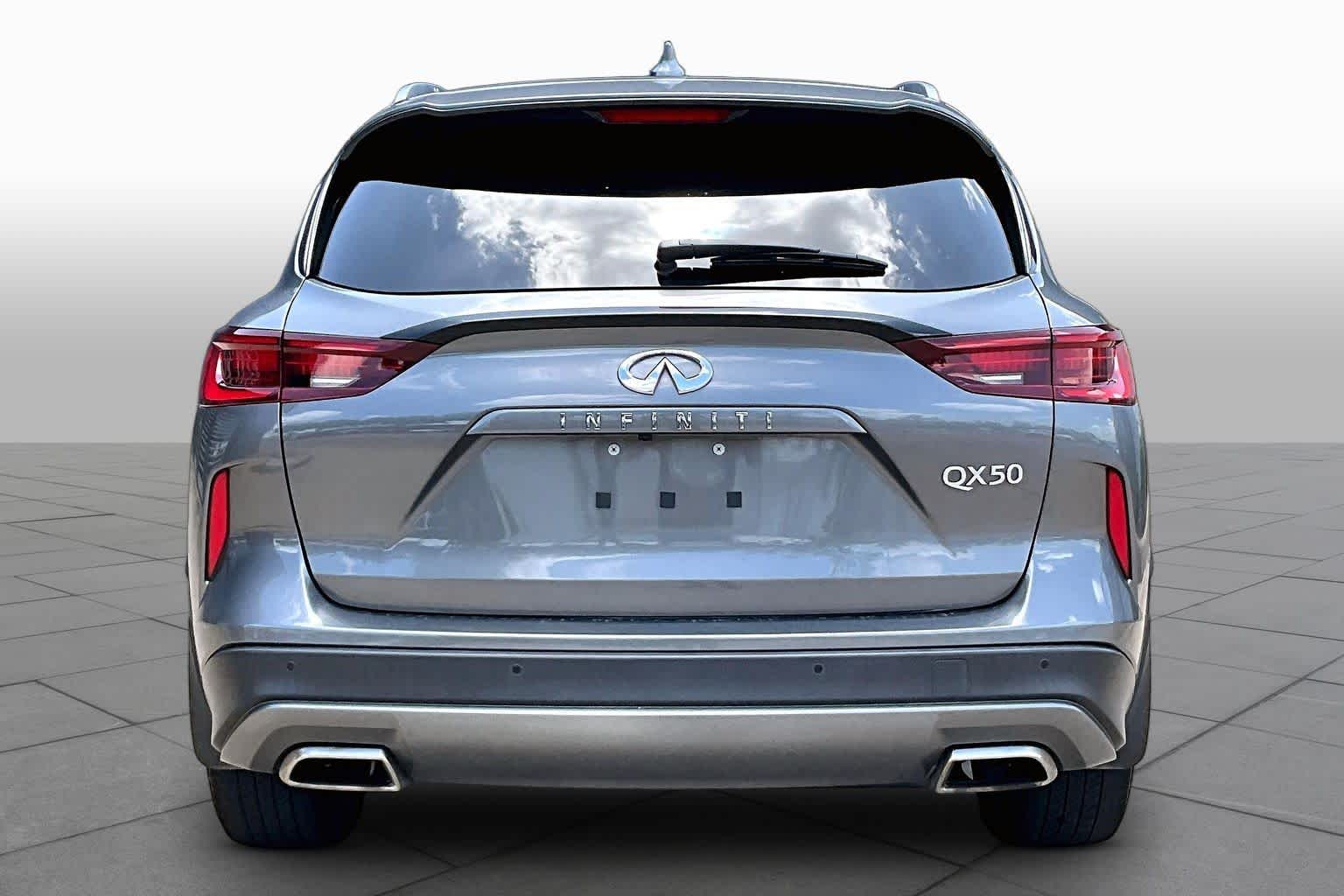 2022 INFINITI QX50 LUXE Graphite Shadow at Davis Chevrolet