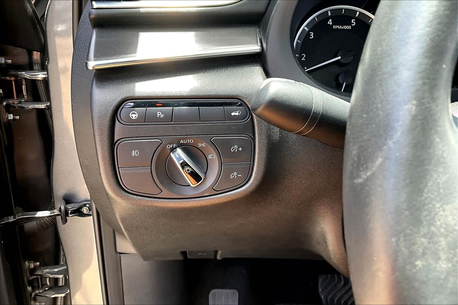 2022 INFINITI QX50 LUXE Graphite Shadow at Davis Chevrolet